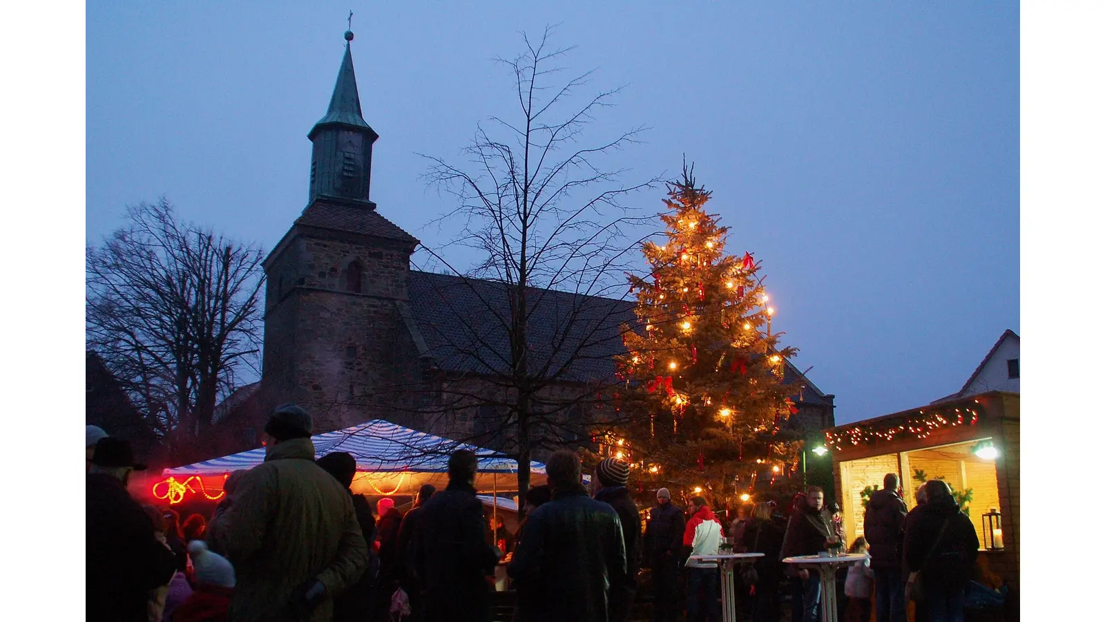 Ein Foto vom Adventsmarkt in Hohnhorst. (Foto: privat)