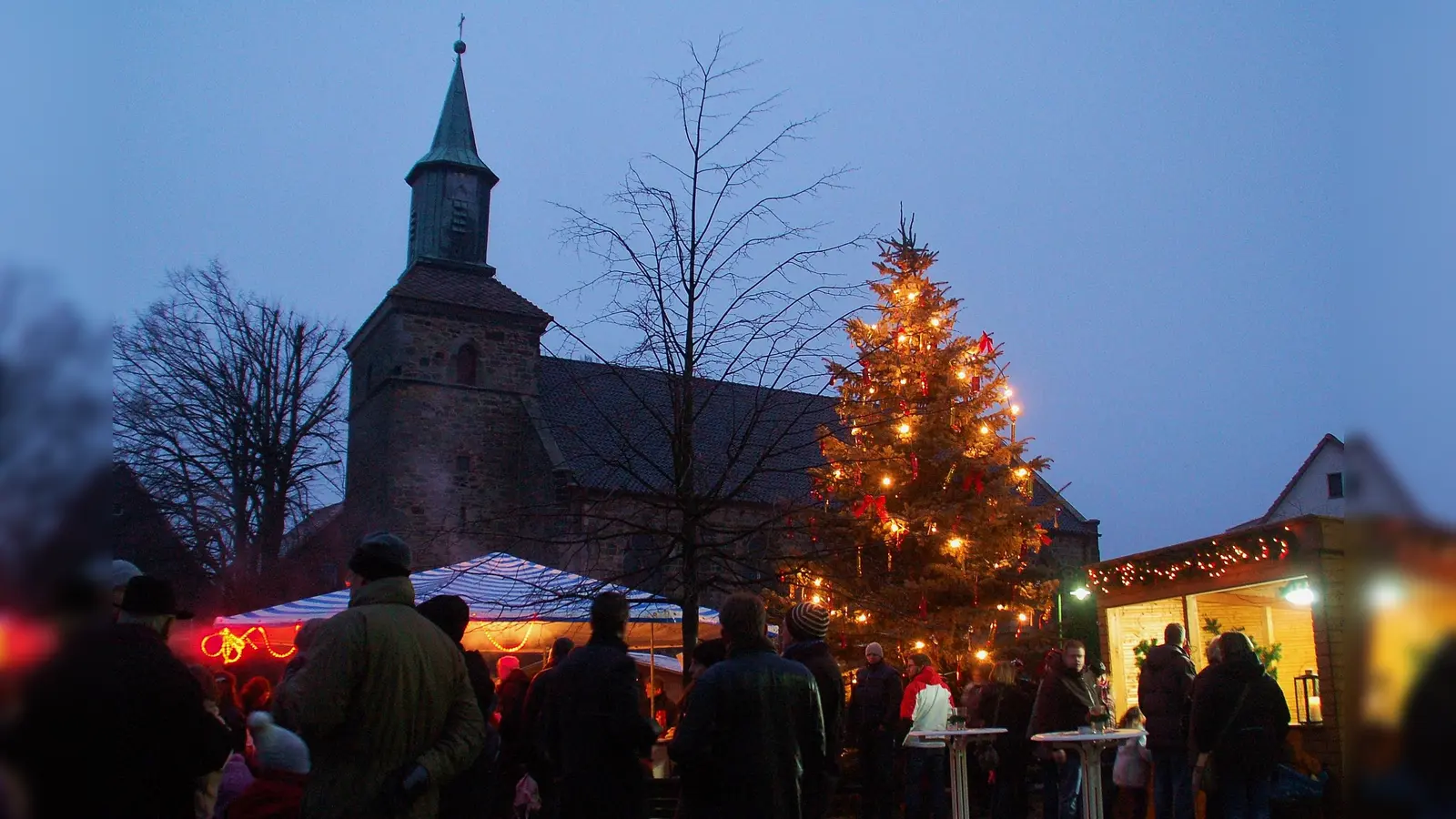 Ein Foto vom Adventsmarkt in Hohnhorst. (Foto: privat)