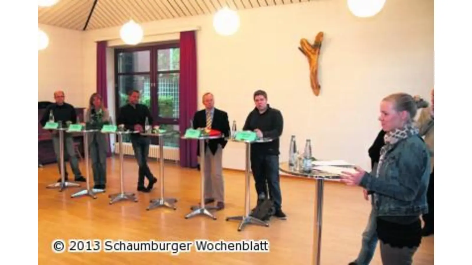 Bundestagskandidaten im Schnell-Durchlauf (Foto: bb)