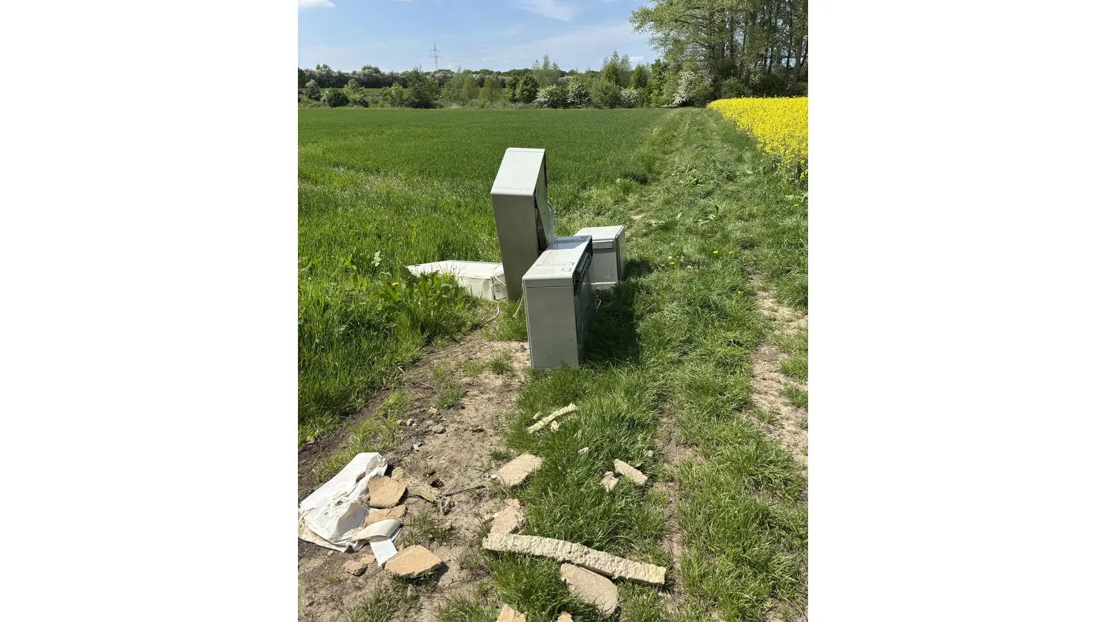 Entsorgung von Nachtspeicheröfen in Bückeburg. (Foto: privat)