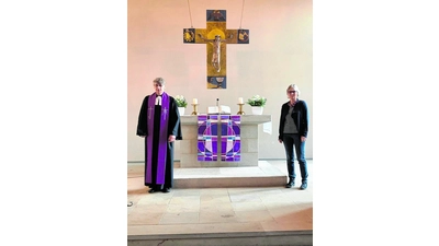 Neues Parament für die Erlöser Kirche (Foto: ste)