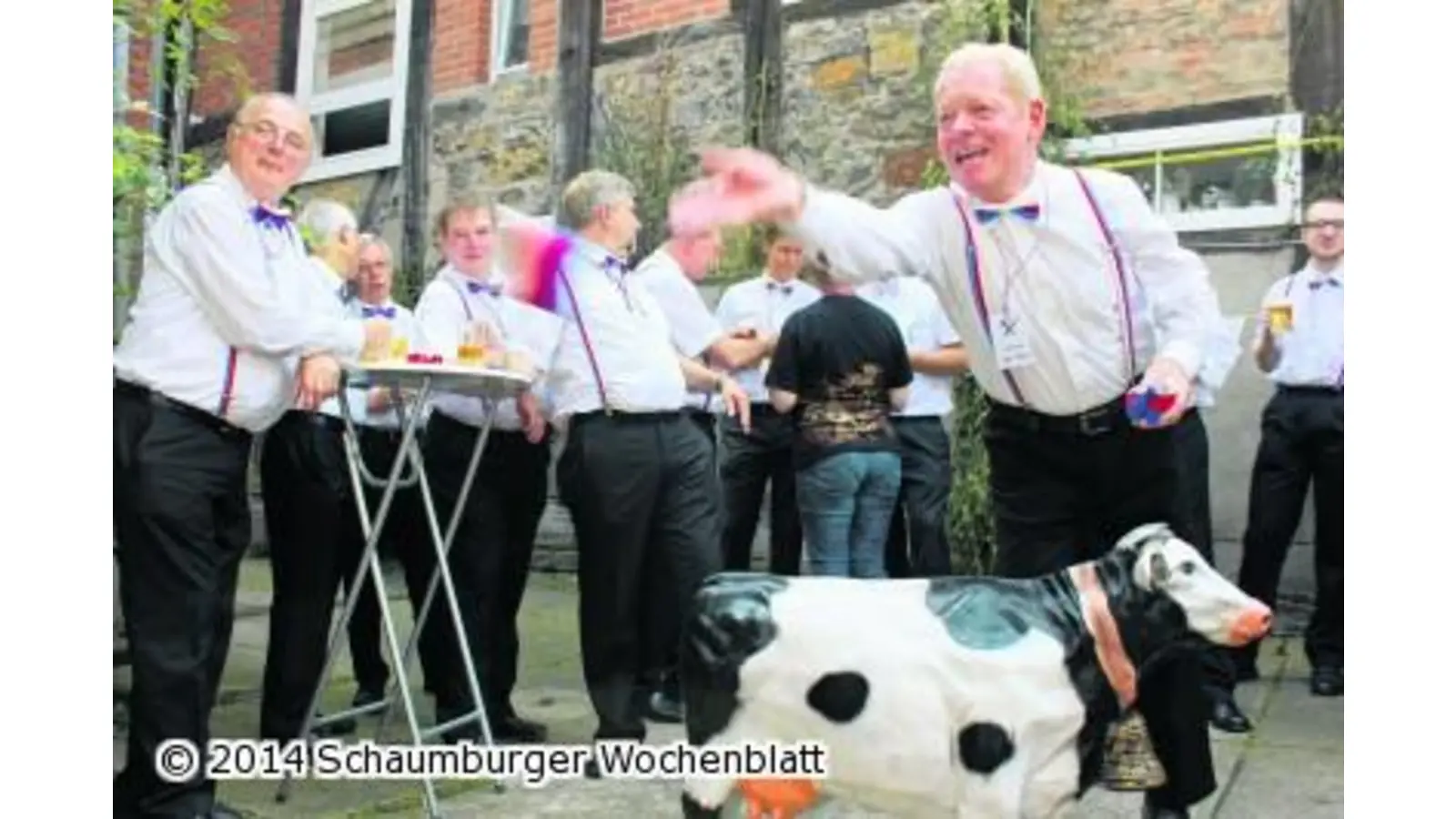 Ein Rottmeister bekommt kalte Füße (Foto: tr)