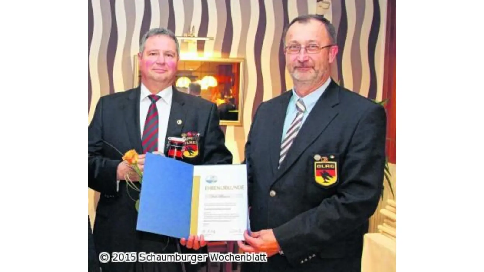Hohe Auszeichnung für Dirk Ackmann (Foto: red)