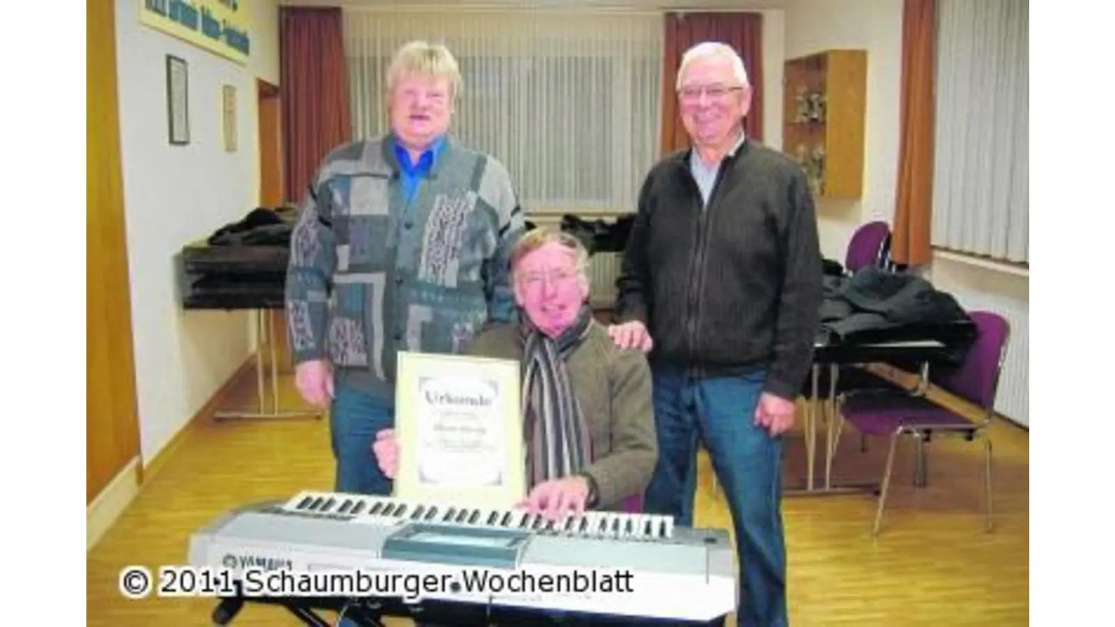 Heinz Sievert ist seit 35 Jahren Dirigent (Foto: ste)