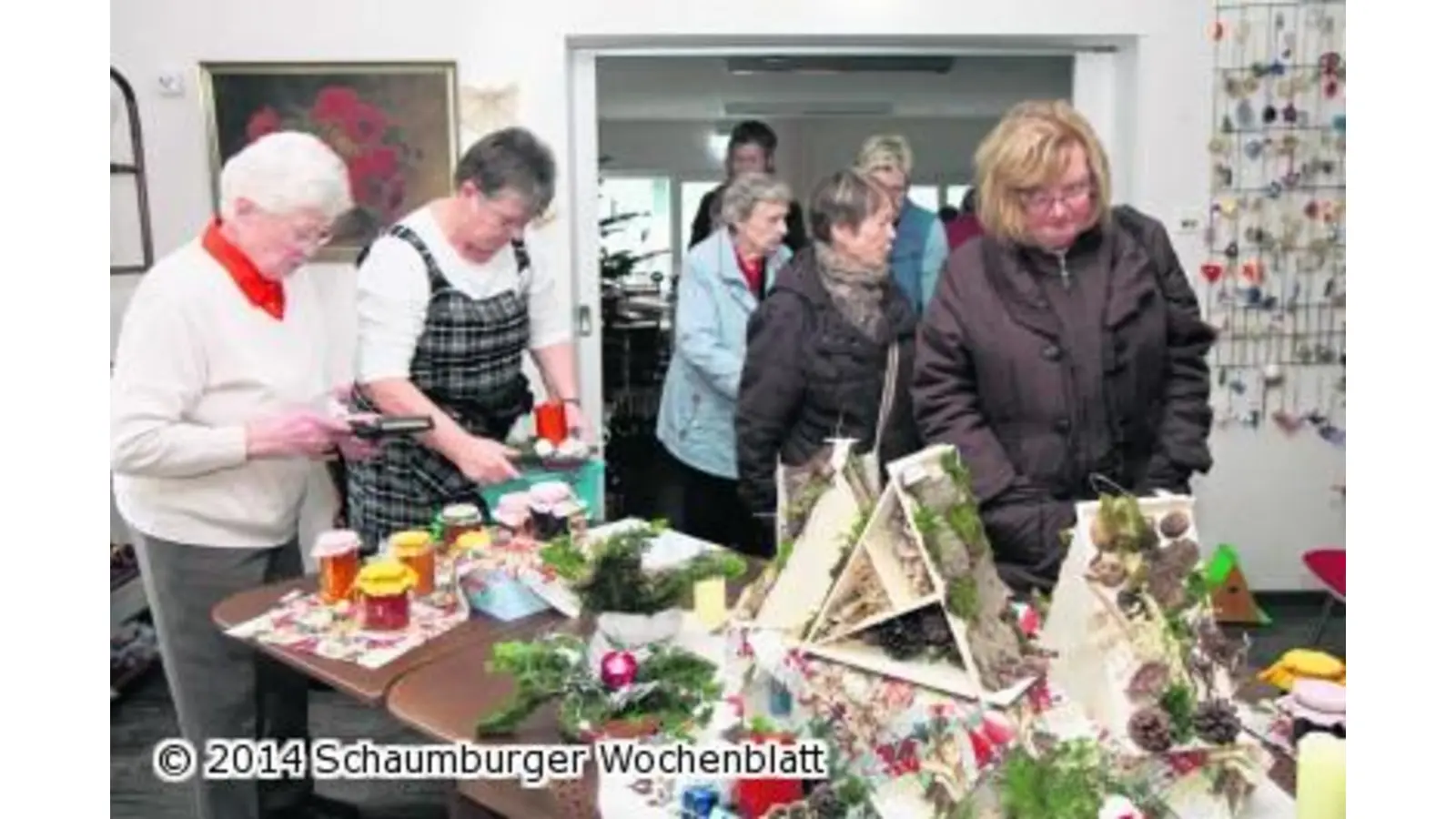 Weihnachtsbasar in der DRK-Tagespflege (Foto: bb)