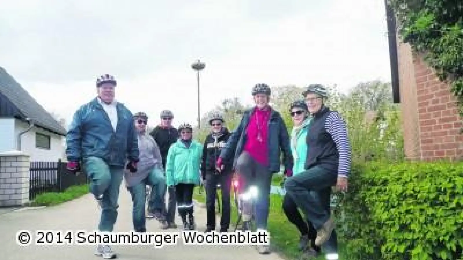Unterwegs zu Störchen und Mützen (Foto: red)