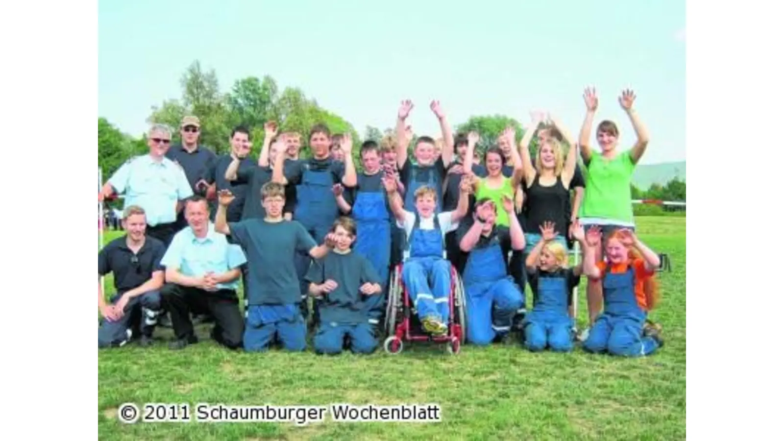 Ein Kamerad sitzt im Rolli (Foto: al)