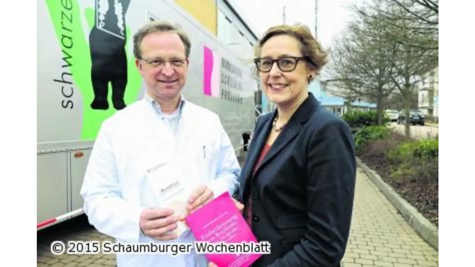 Mammobil macht Station in Bückeburg (Foto: em)