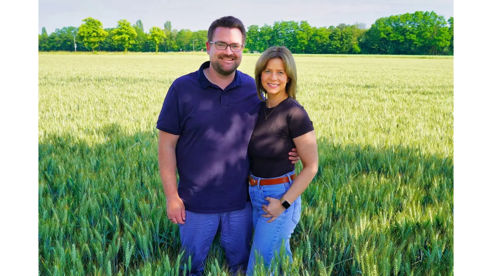 Die Erntebauern 2026: Lucas und Carina Seeger. (Foto: Privat)