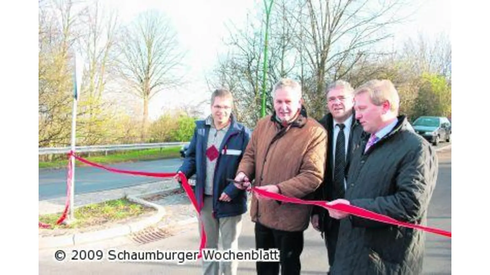 Freigabe an der Hohen Warte (Foto: pd)