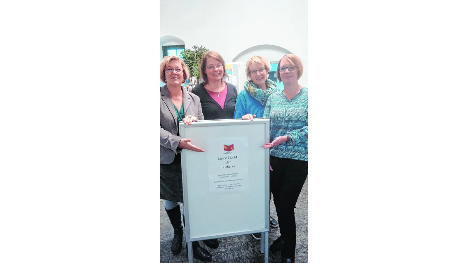 Lesenacht in der Bücherei (Foto: di)