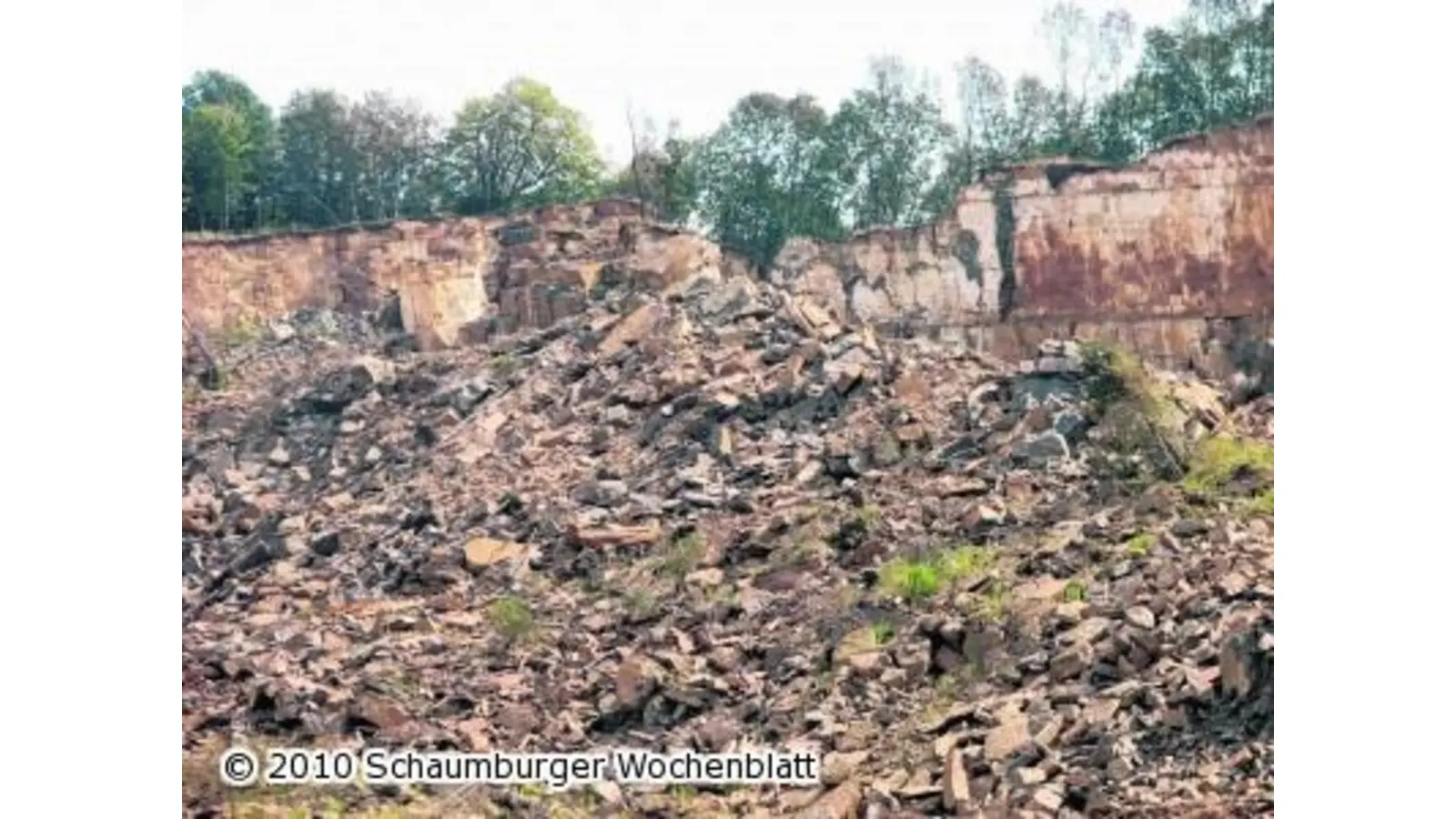 Messingsberg ist weiterhin in Bewegung (Foto: km)