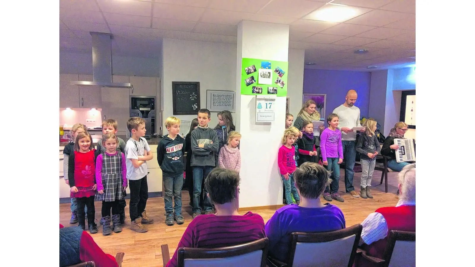 Singender Besuch (Foto: em)