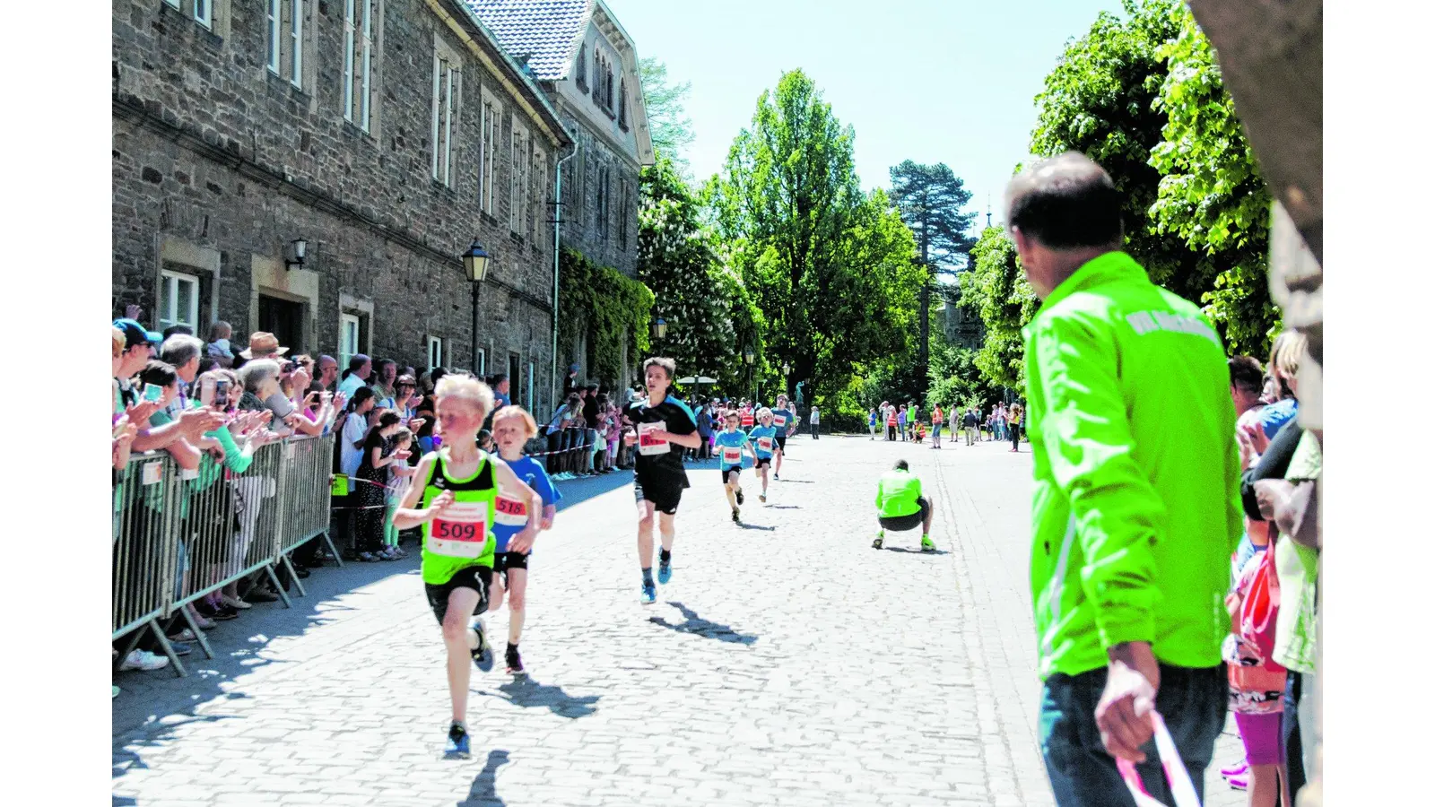 Rekordbeteiligung beim Schlossparklauf (Foto: red)