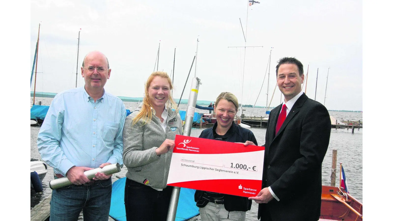 1850 Euro für die Segeljugend (Foto: gi)