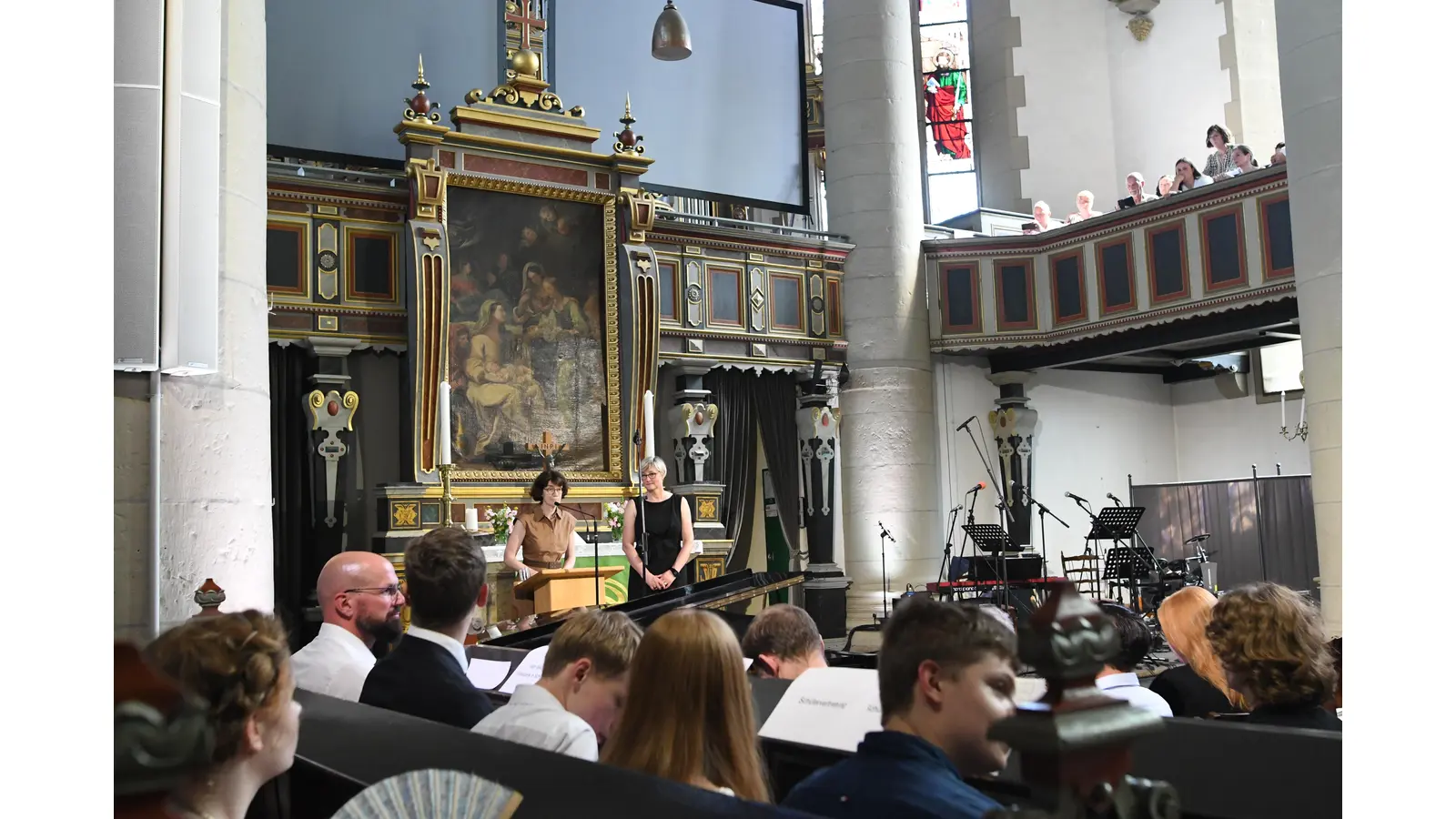 Der Abschluss in der Stadtkirche. (Foto: nd)