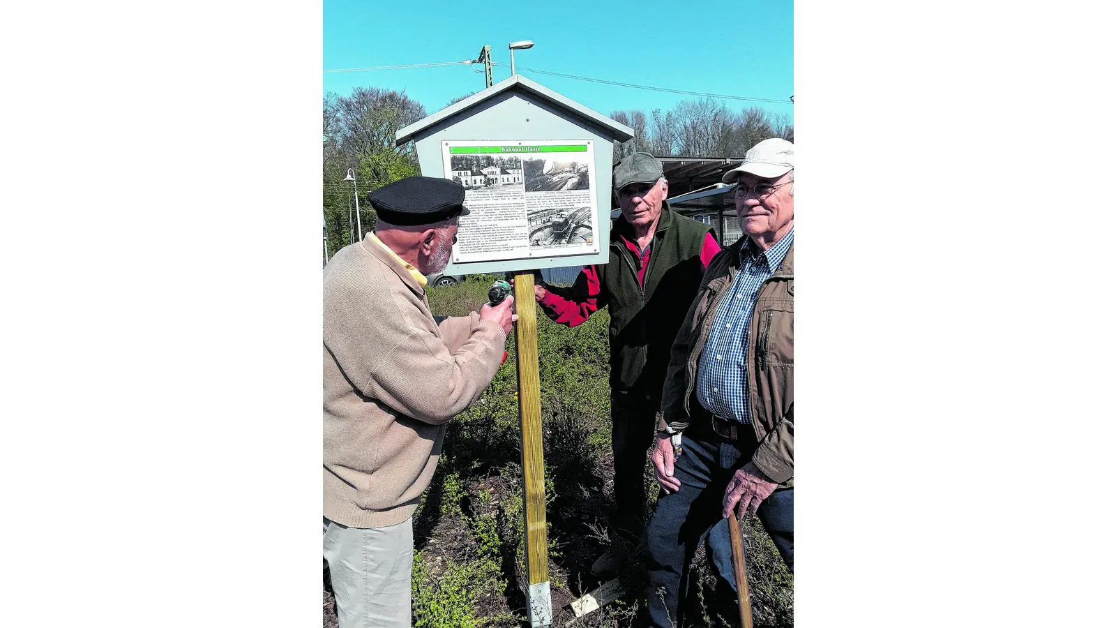 Kontrolliert und auch renoviert (Foto: jl)