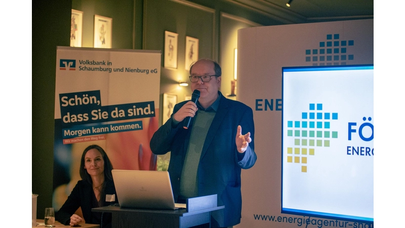 Verena Michalek und Christian Meyer bei der Auftaktveranstaltung. (Foto: nd)