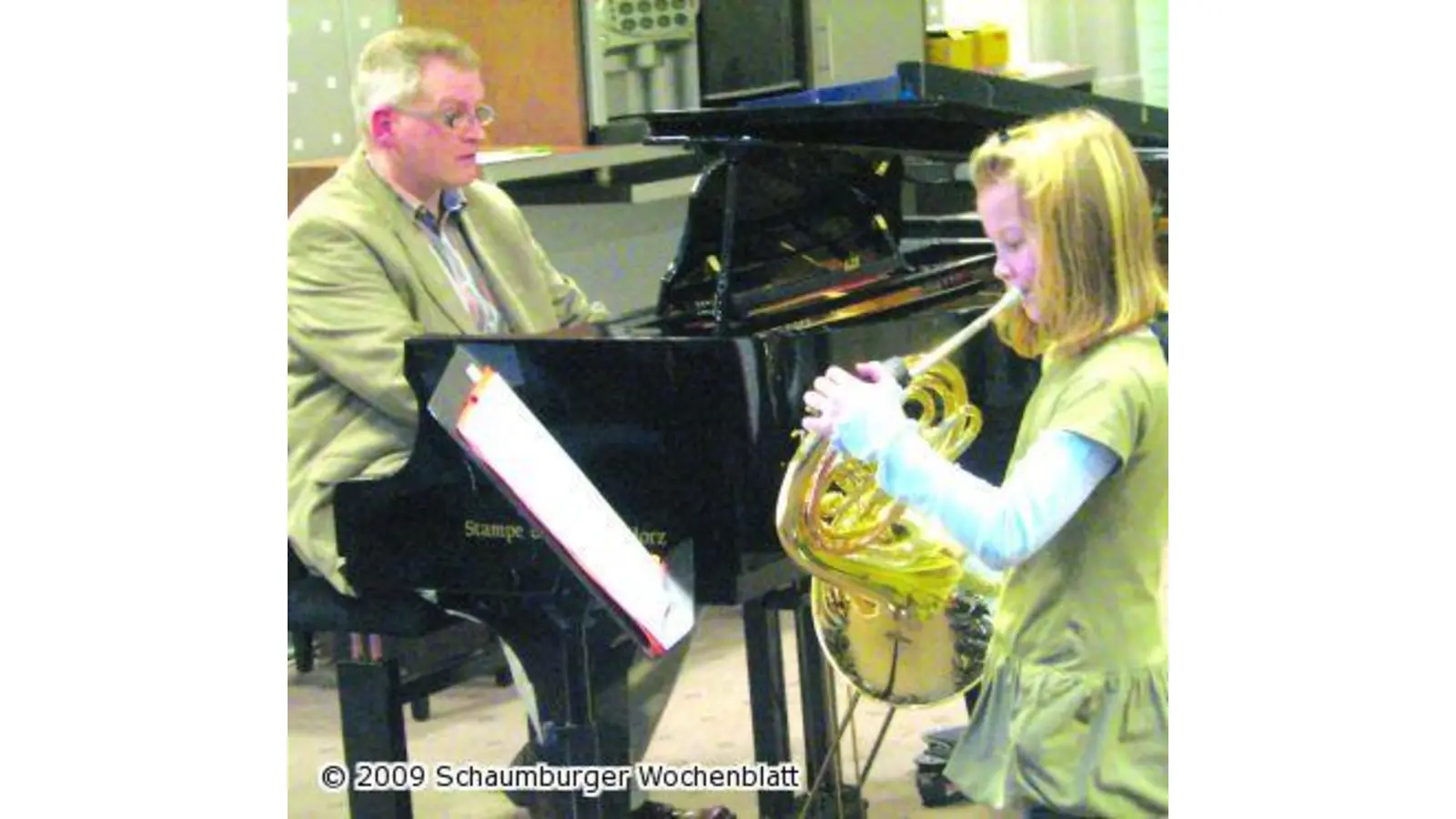 Junge Musikanten mit reifen Leistungen (Foto: km)