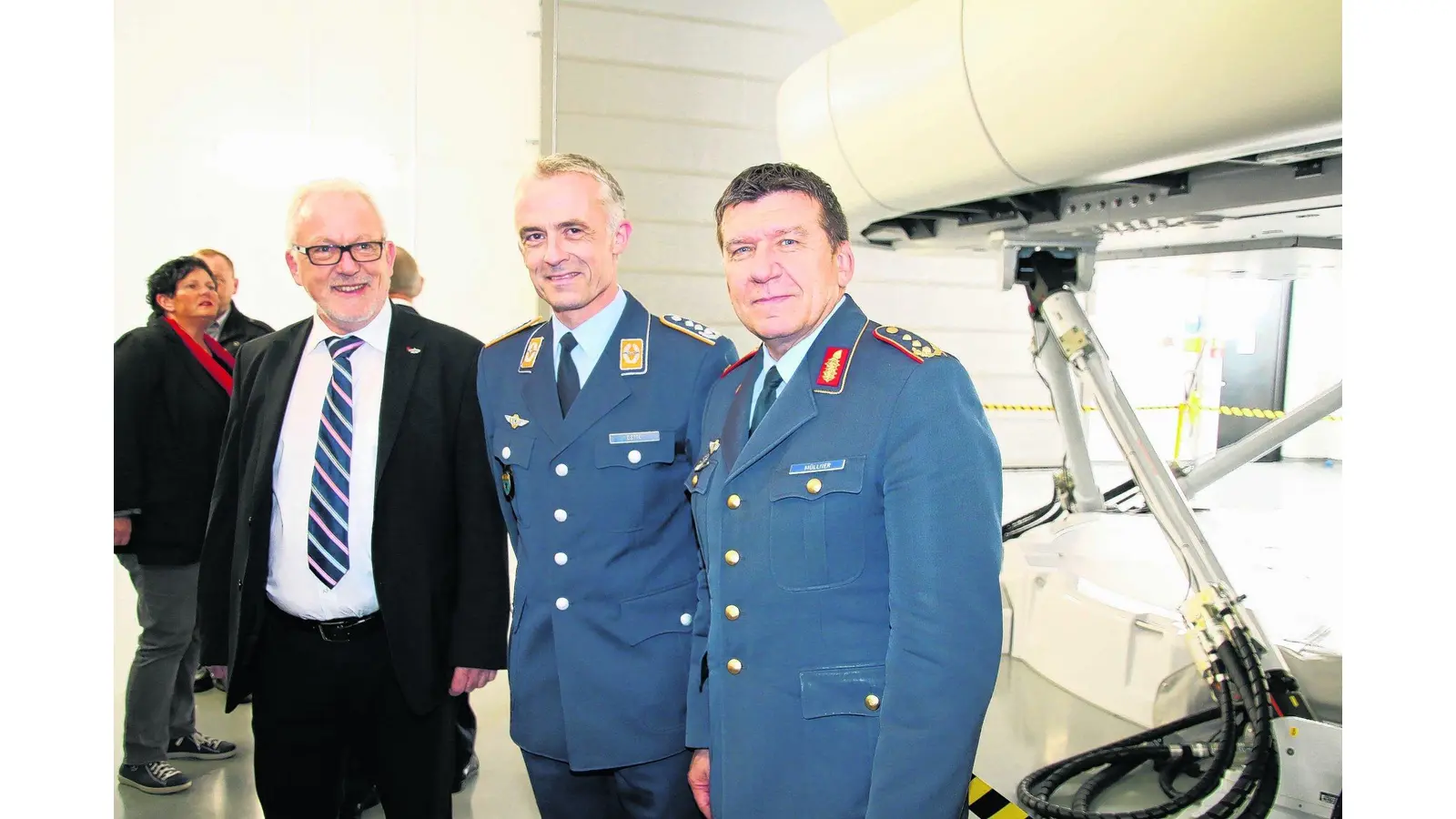 Verteidigungsausschuss tagt auf dem Fliegerhorst (Foto: gi)