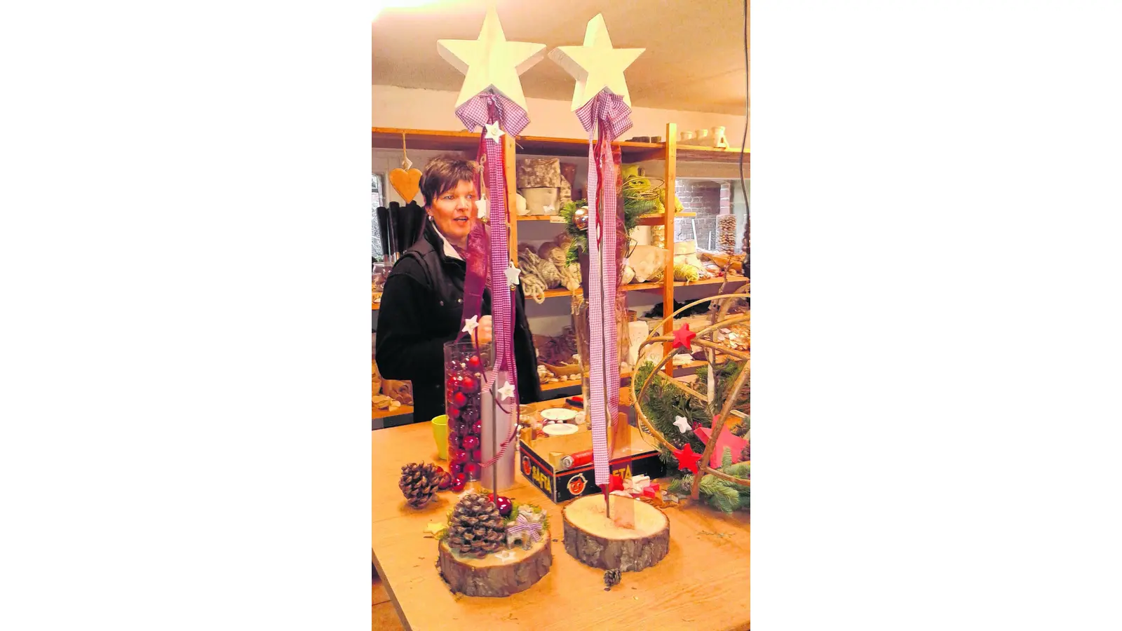 Adventsfloristik (Foto: gi)