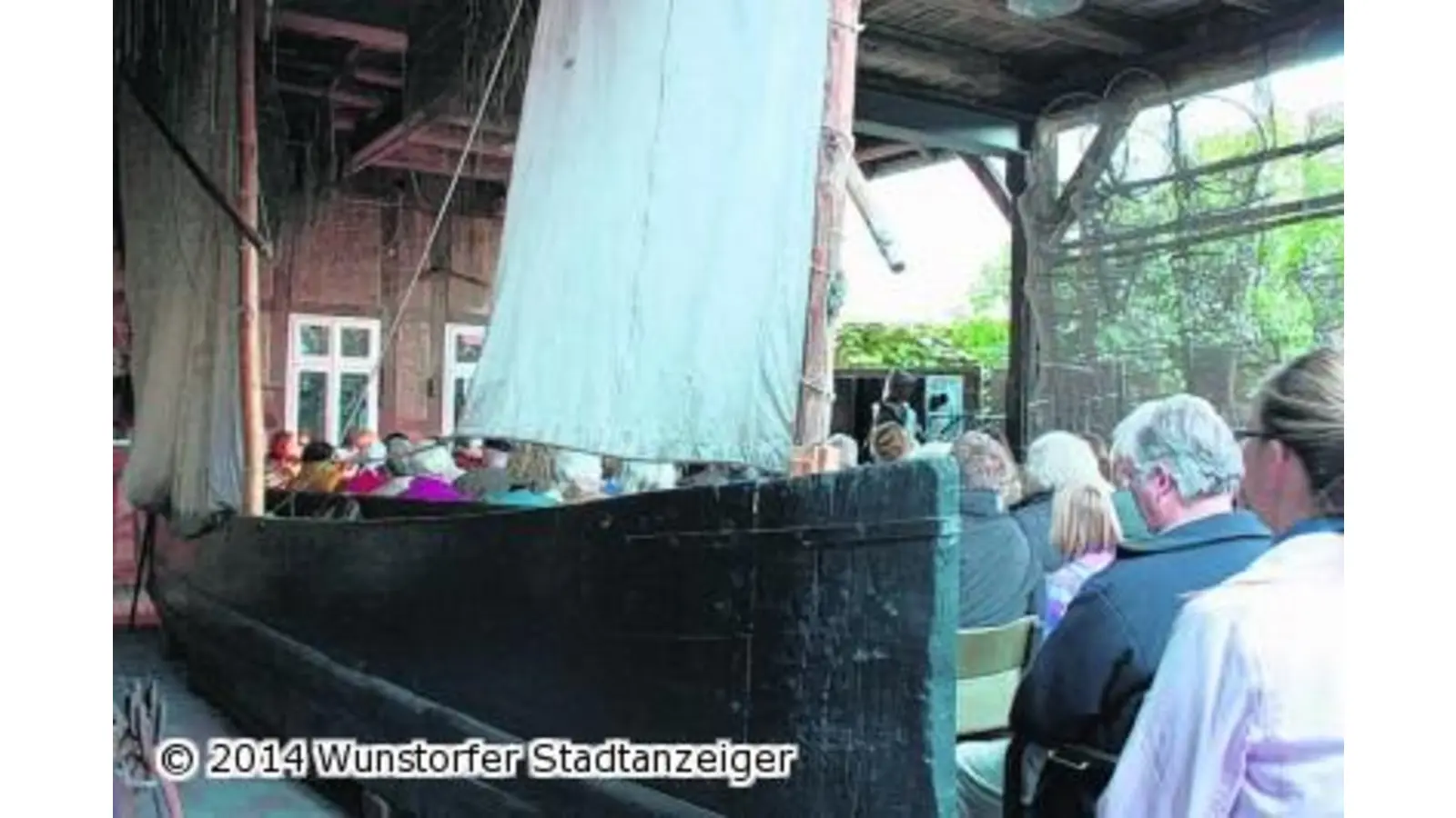 Barock-Konzert neben dem Torfkahn (Foto: tau)