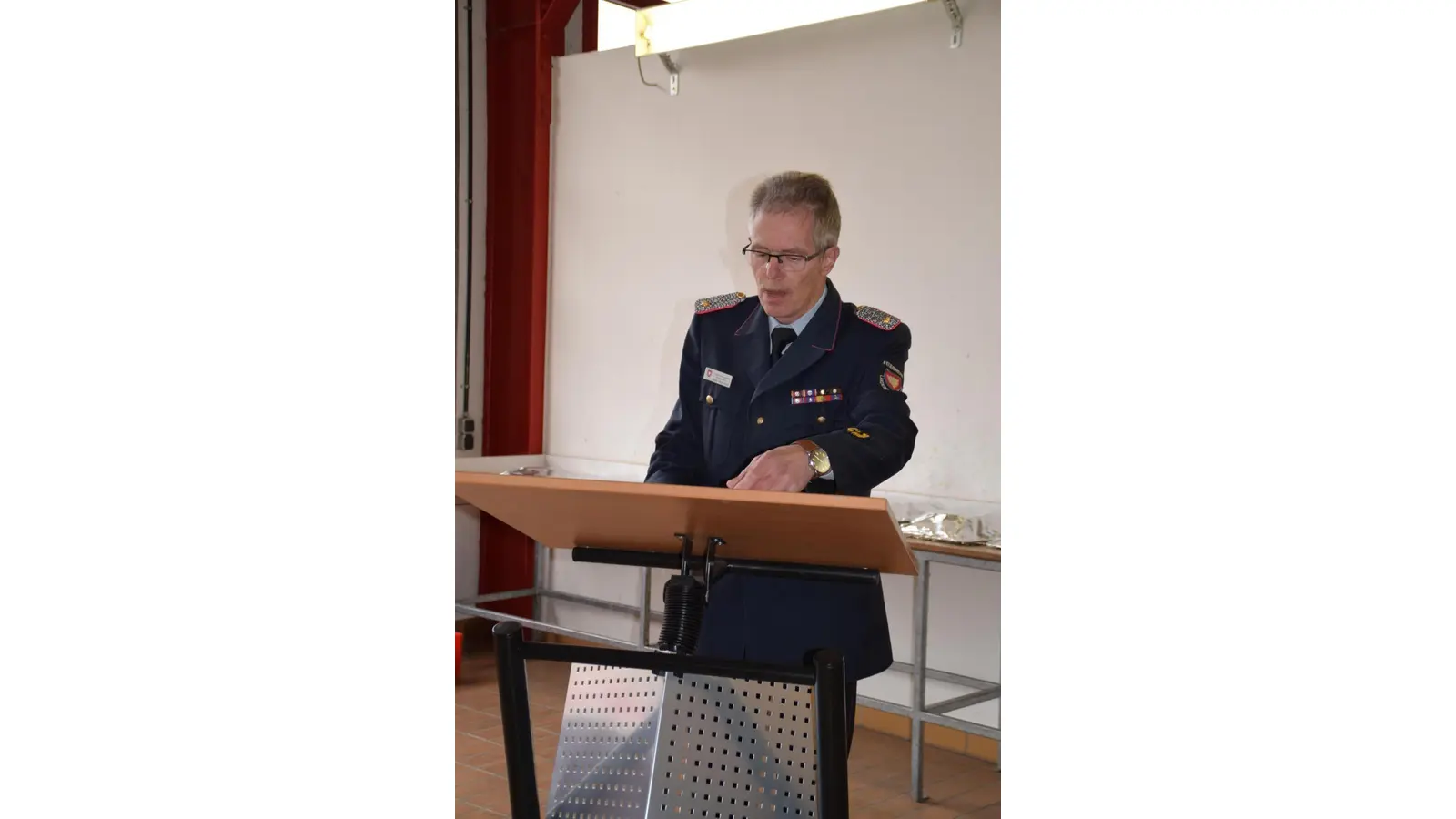 Kreisbrandmeister Klaus-Peter Grote scheidet im Jahr 2026 aus seinem Amt.  (Foto: privat)