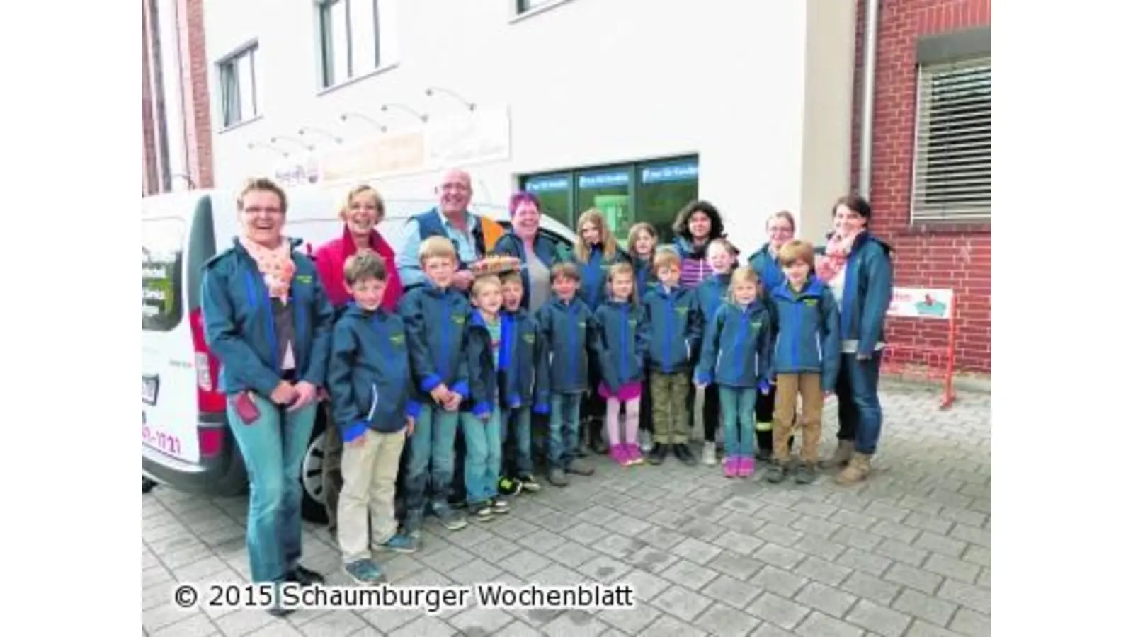 Neue Jacken für den Nachwuchs (Foto: al)