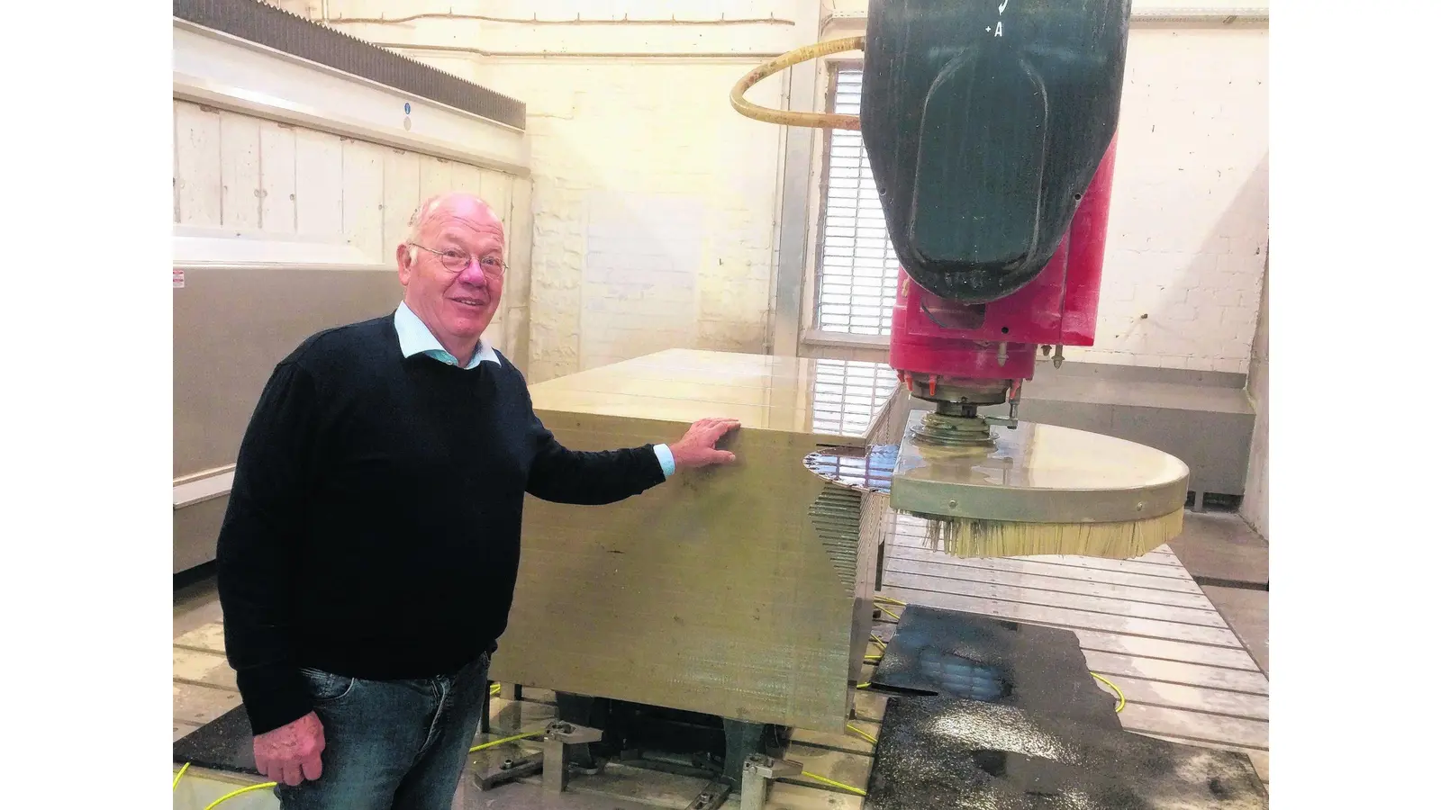 Steinbrüche können besichtigt werden (Foto: bb)