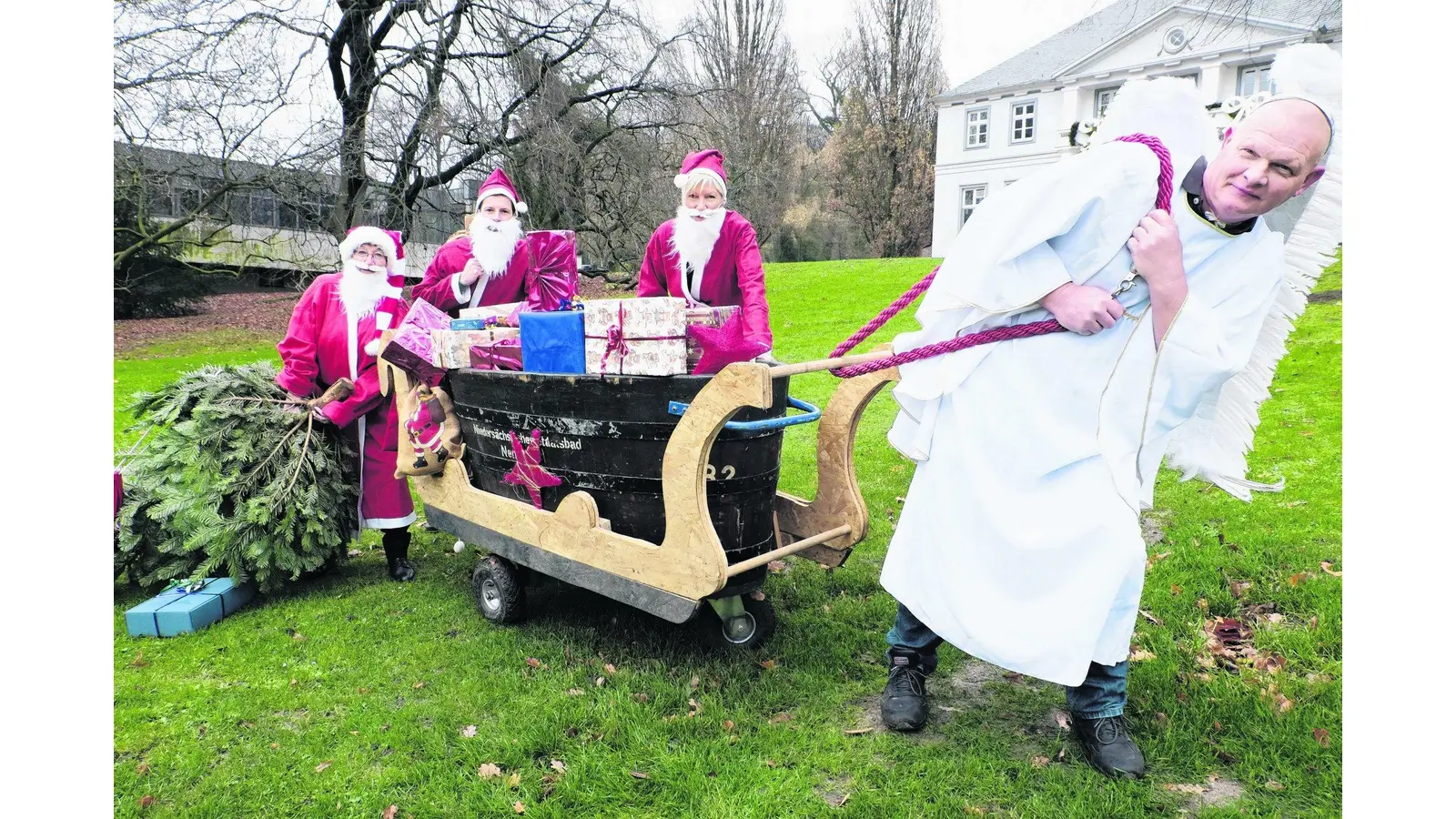 Weihnachtsmeile durch den Kurpark (Foto: tr)