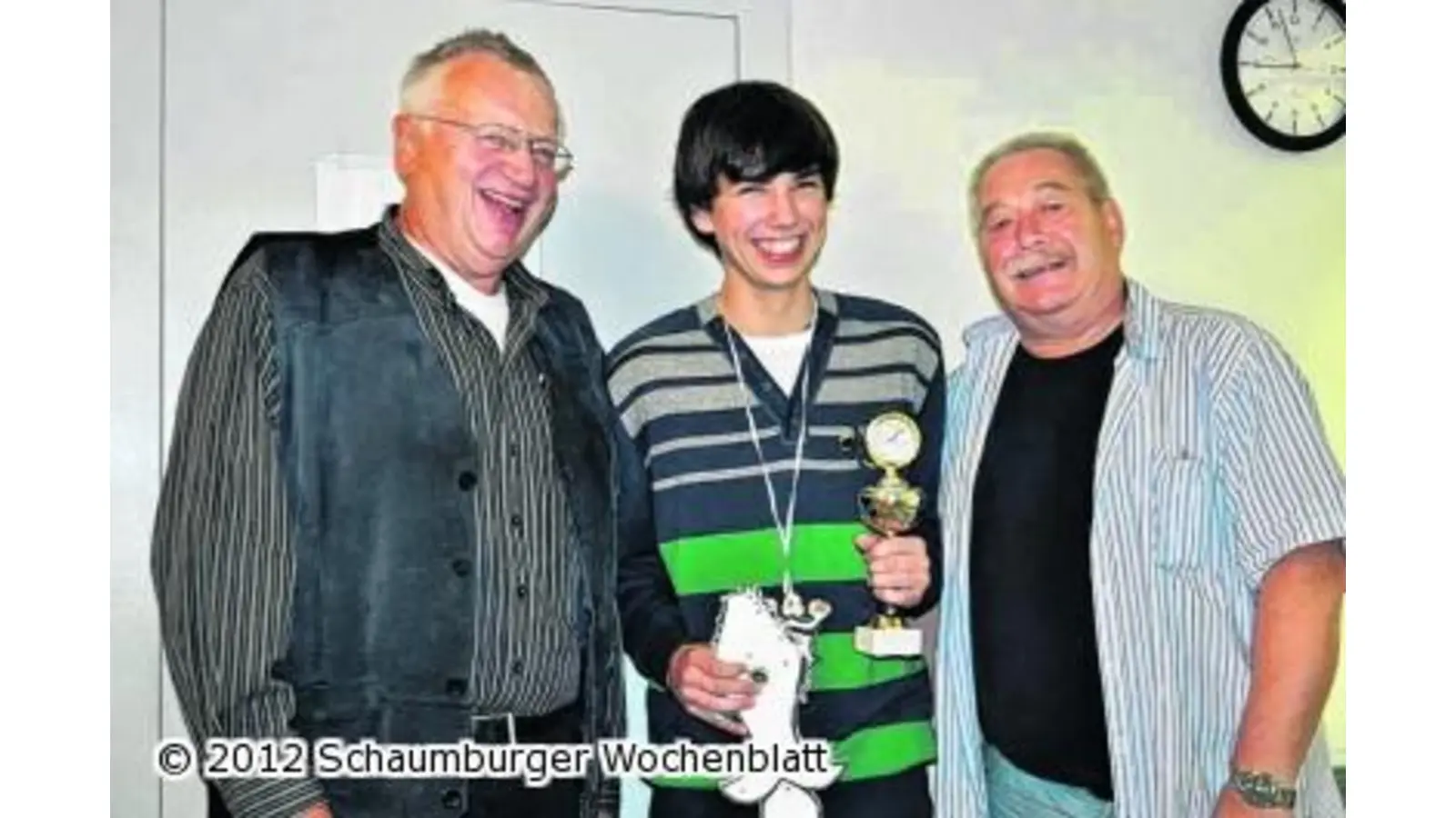 Nikos schießt den Vogel ab (Foto: bt)