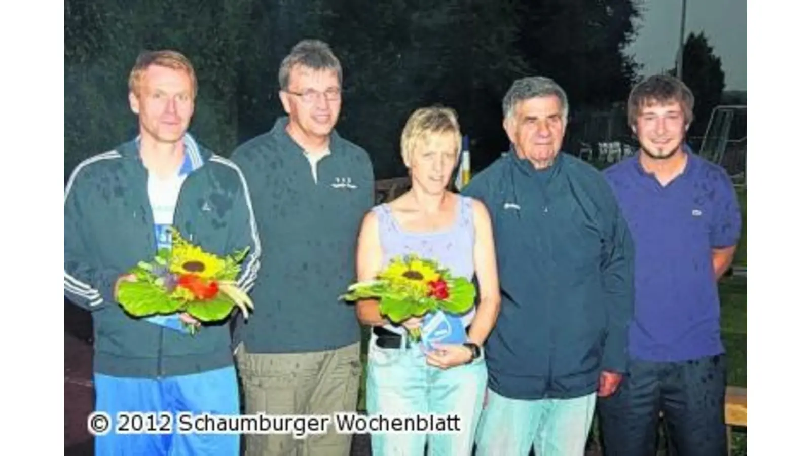 TuSG-Vorstand ehrt die Mitglieder (Foto: wtz)