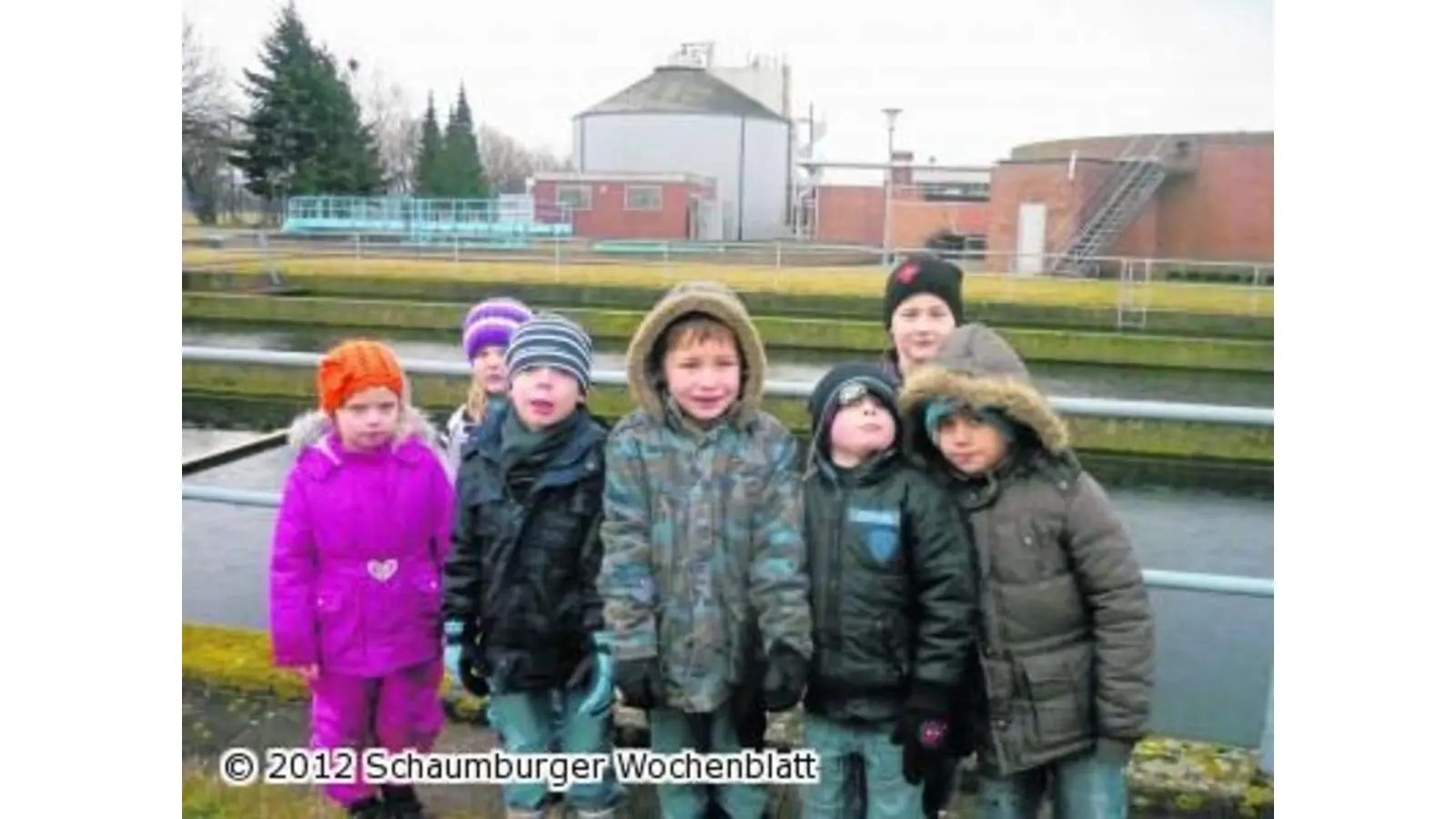 Kindergartenkinder besuchen Kläranlage (Foto: bb)