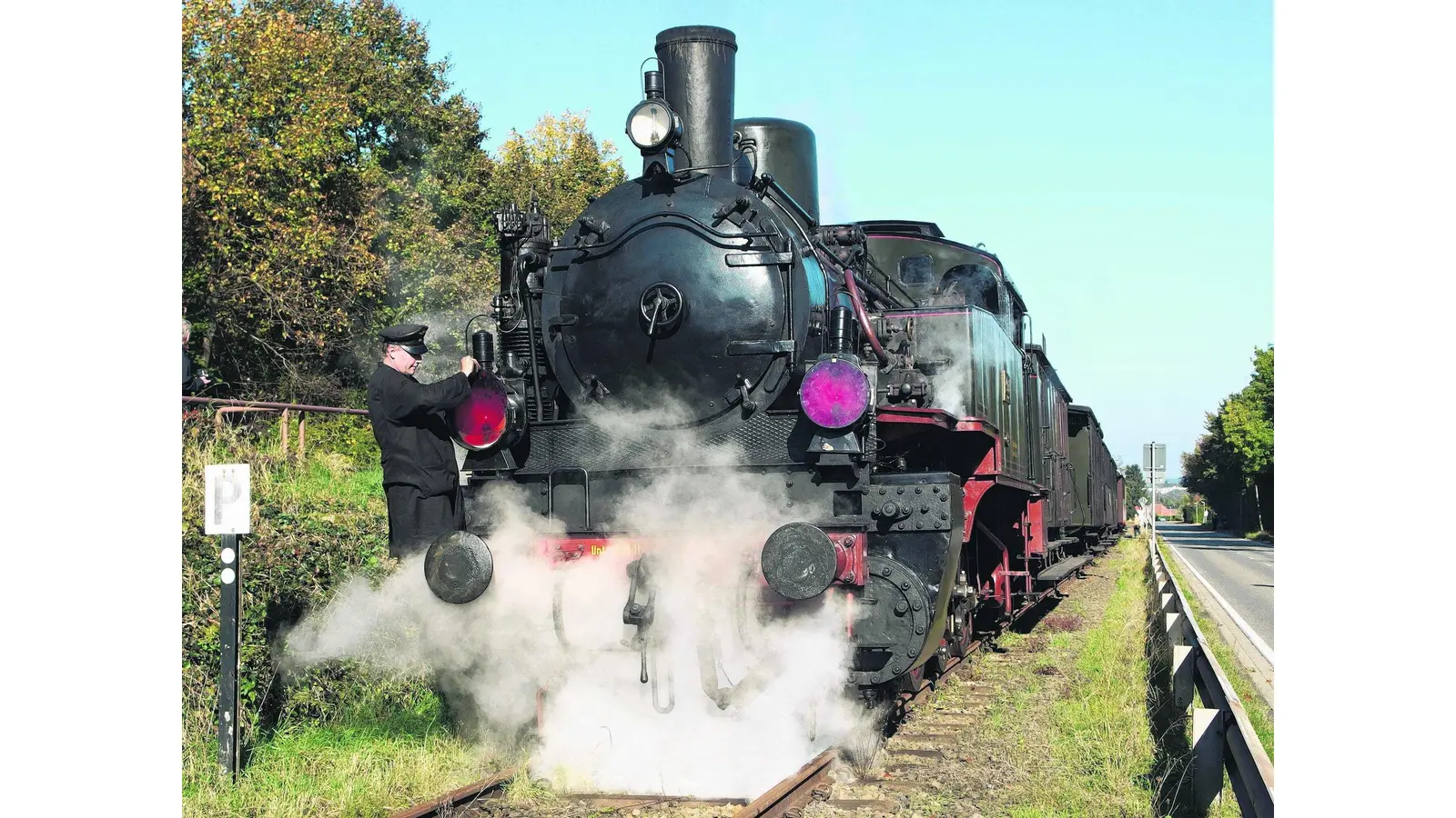 Kein Halt mehr am Besucherbergwerk (Foto: mk)