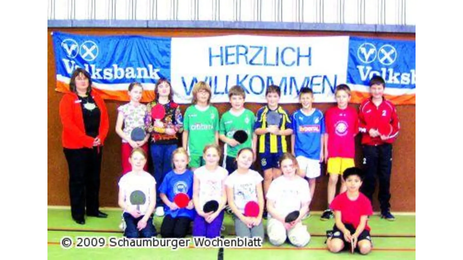 Gute Beteiligung bei den Minis in Steinbergen (Foto: la)