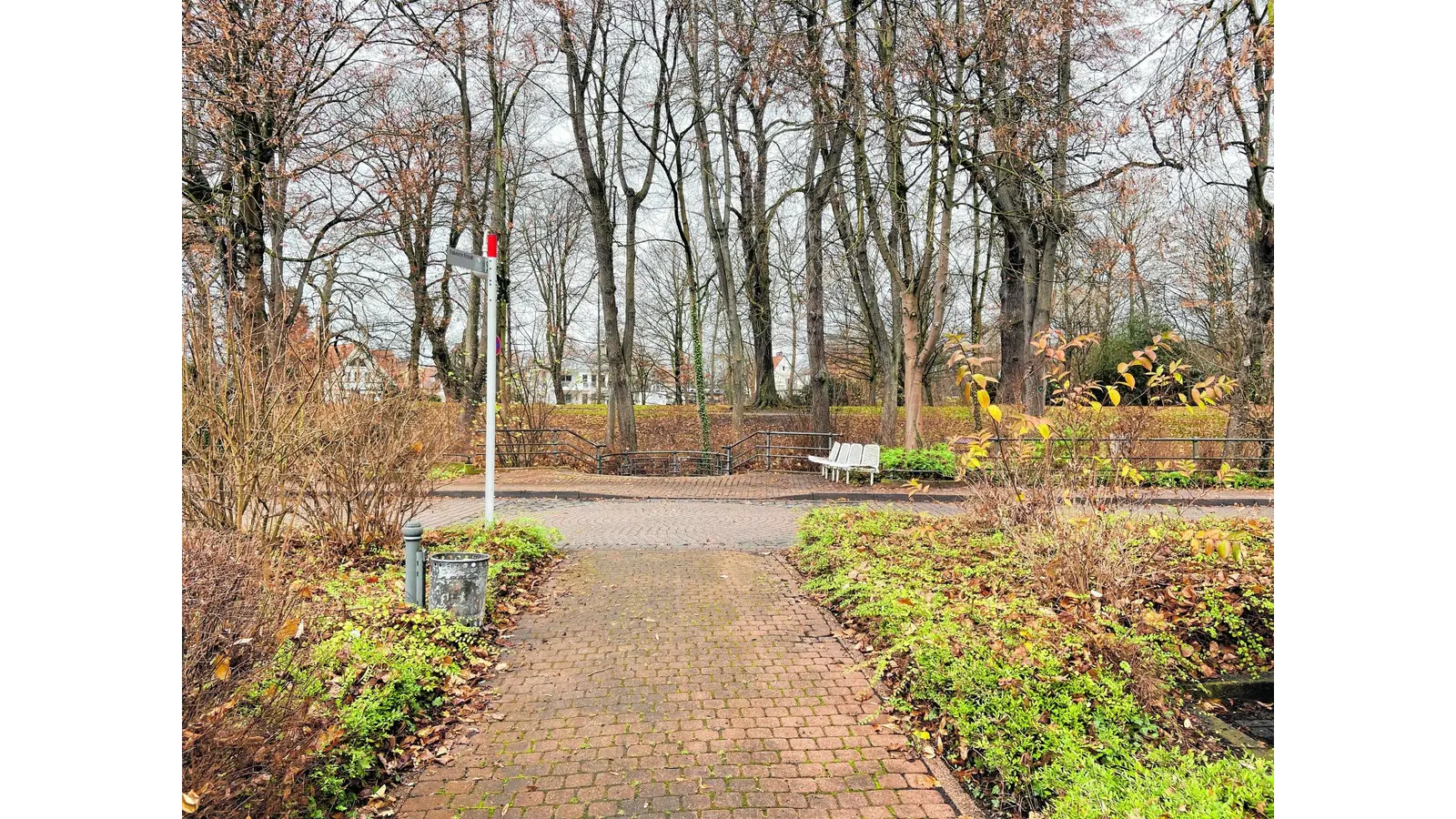 Neuer Zugang zum Blumenwall soll Attraktivität steigern (Foto: red)