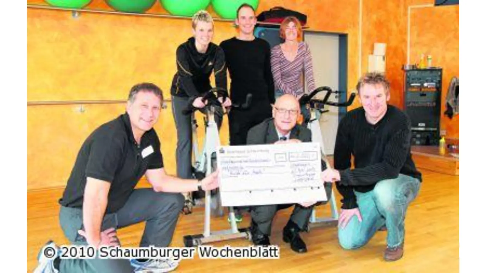 Indoor-Cycle-Marathon für die Erdbebenopfer von Haiti (Foto: bb)