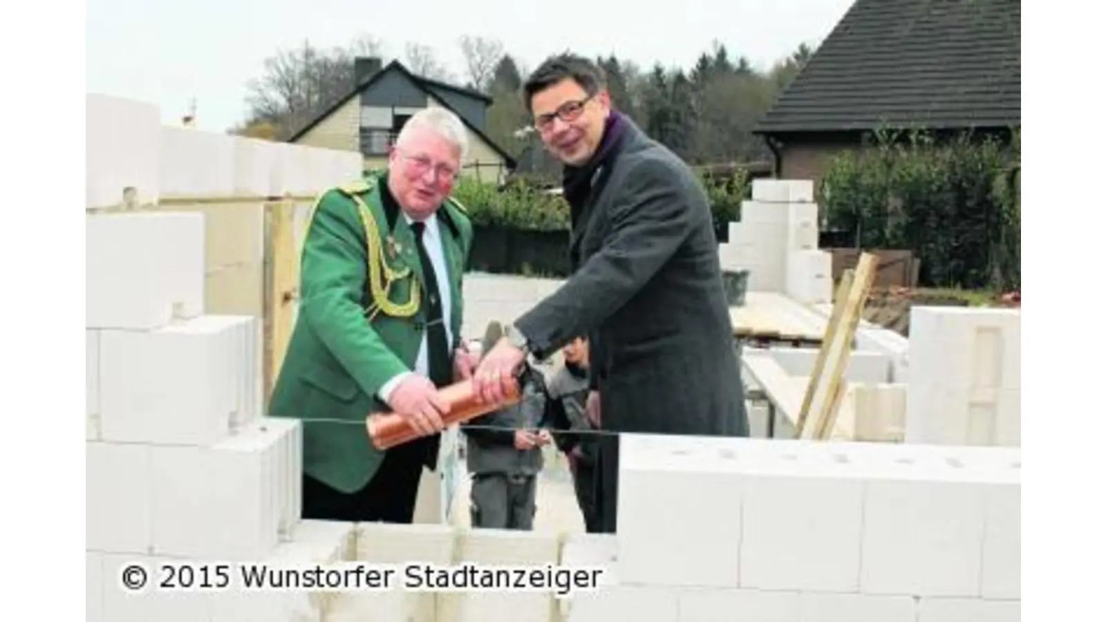 Neues Schützenheim geschenkt (Foto: red)