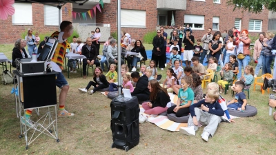 Viel los beim Sommerfest des Bauvereins.  (Foto: gi)