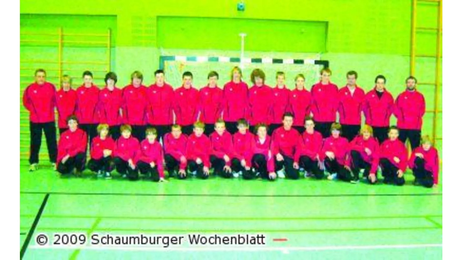 VfR-Junioren im neuen Outfit (Foto: red)