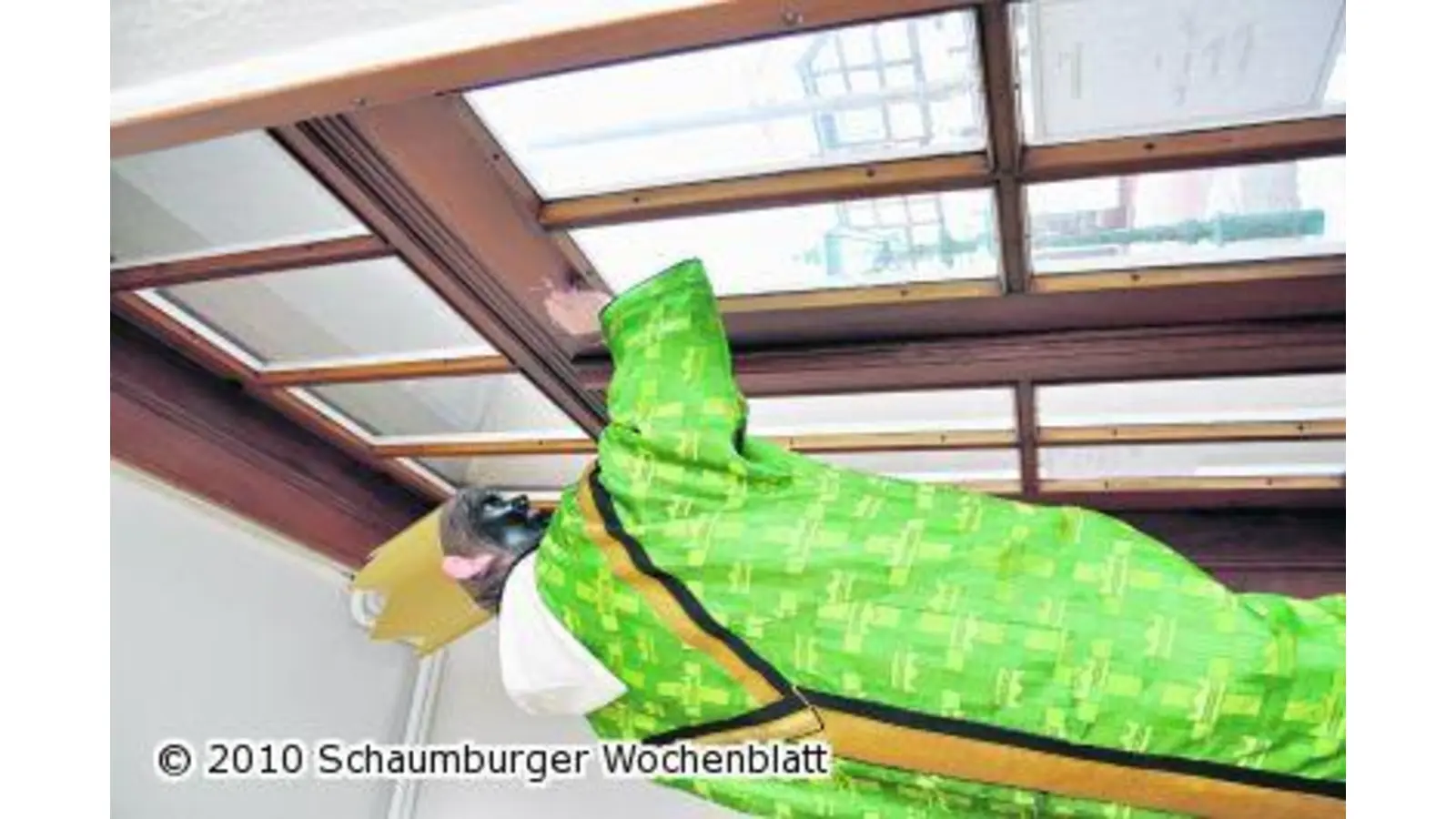 Ein Stern leuchtet durch die Straßen (Foto: nb)