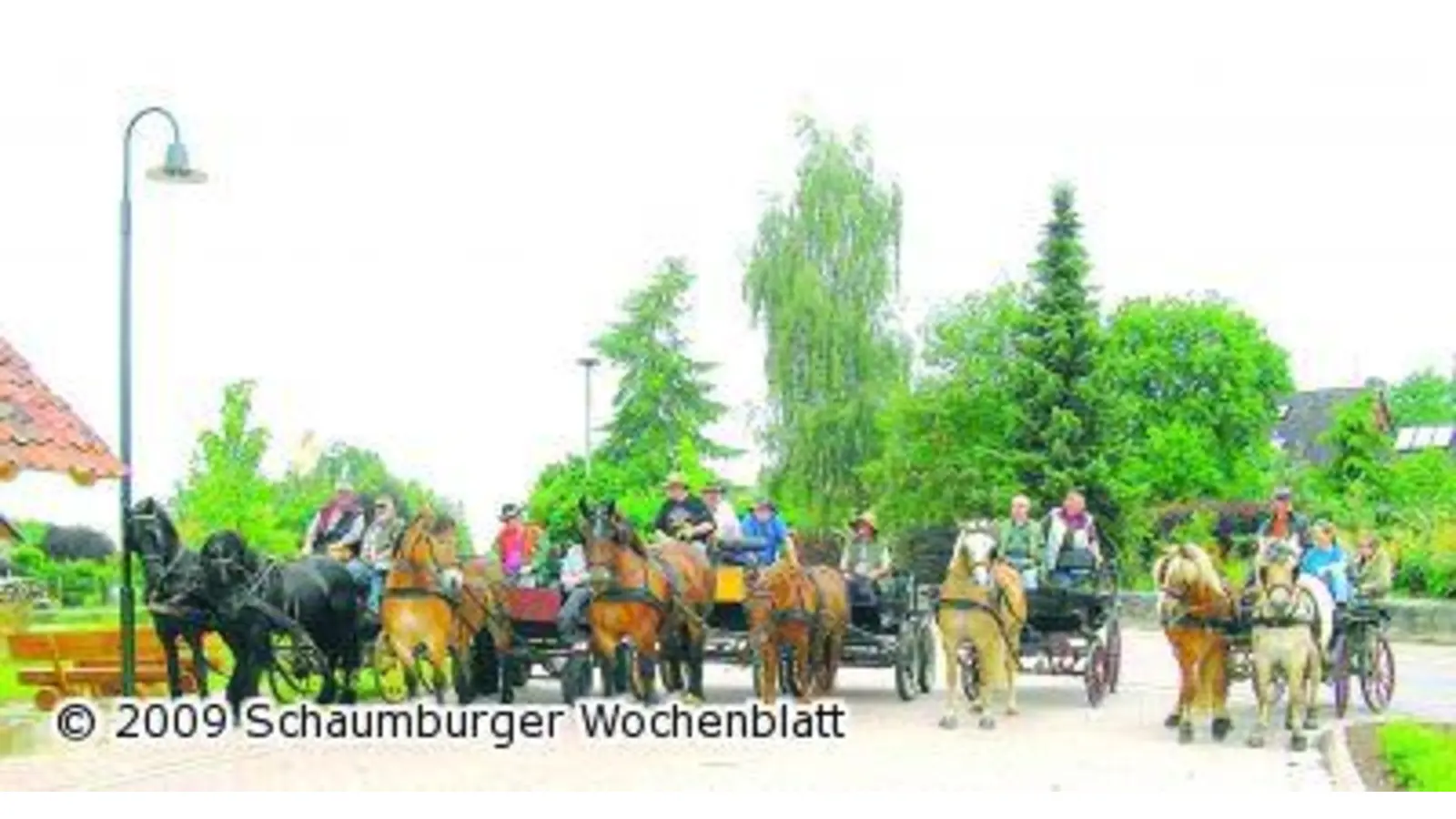 Mit acht PS durch Schaumburg (Foto: mk)