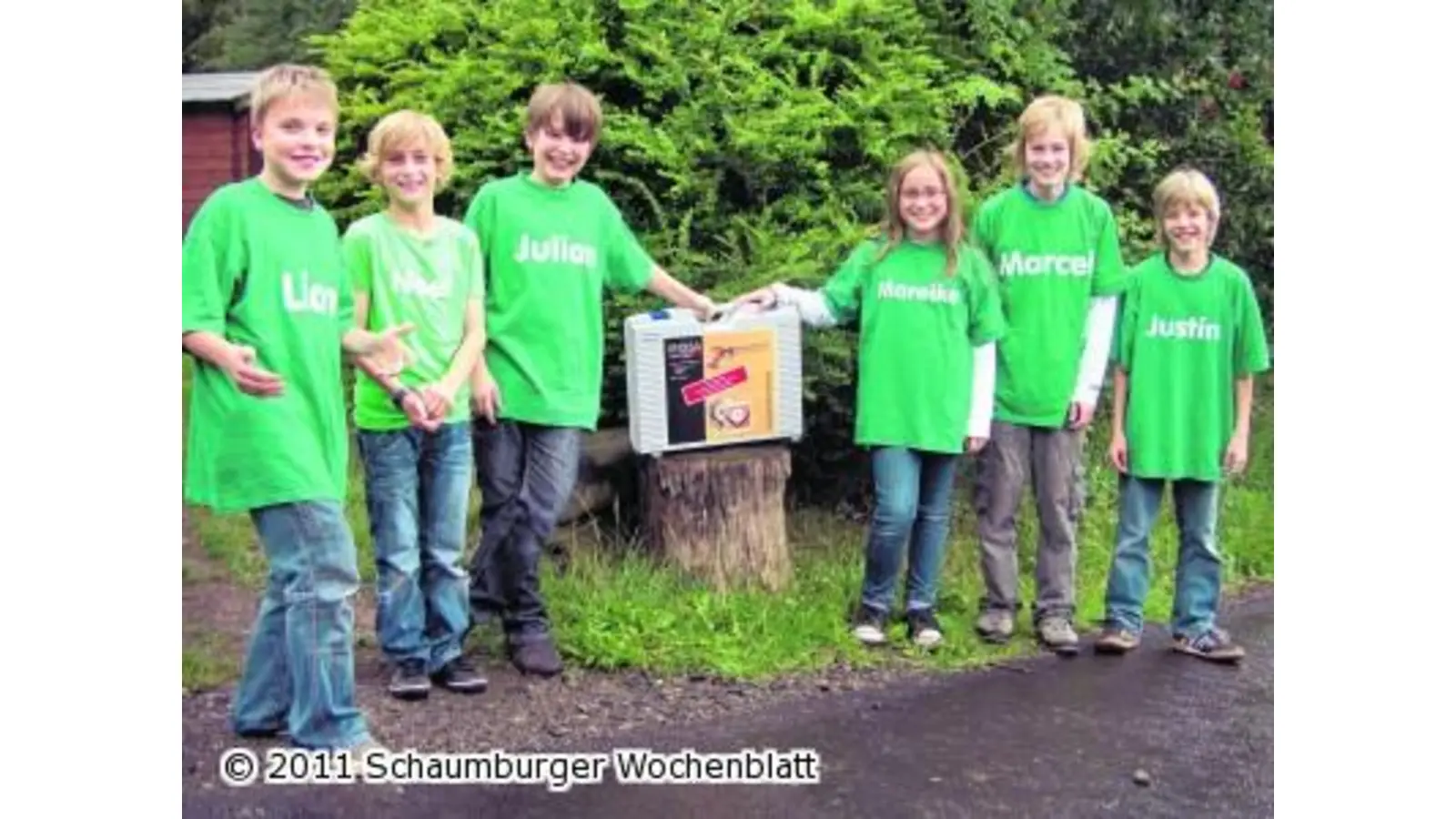Jungschützen zielen gut und gewinnen damit den Traumpreis (Foto: pp)