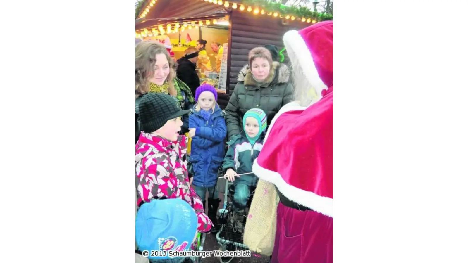 Weihnachtsmann ist vorbereitet (Foto: red)