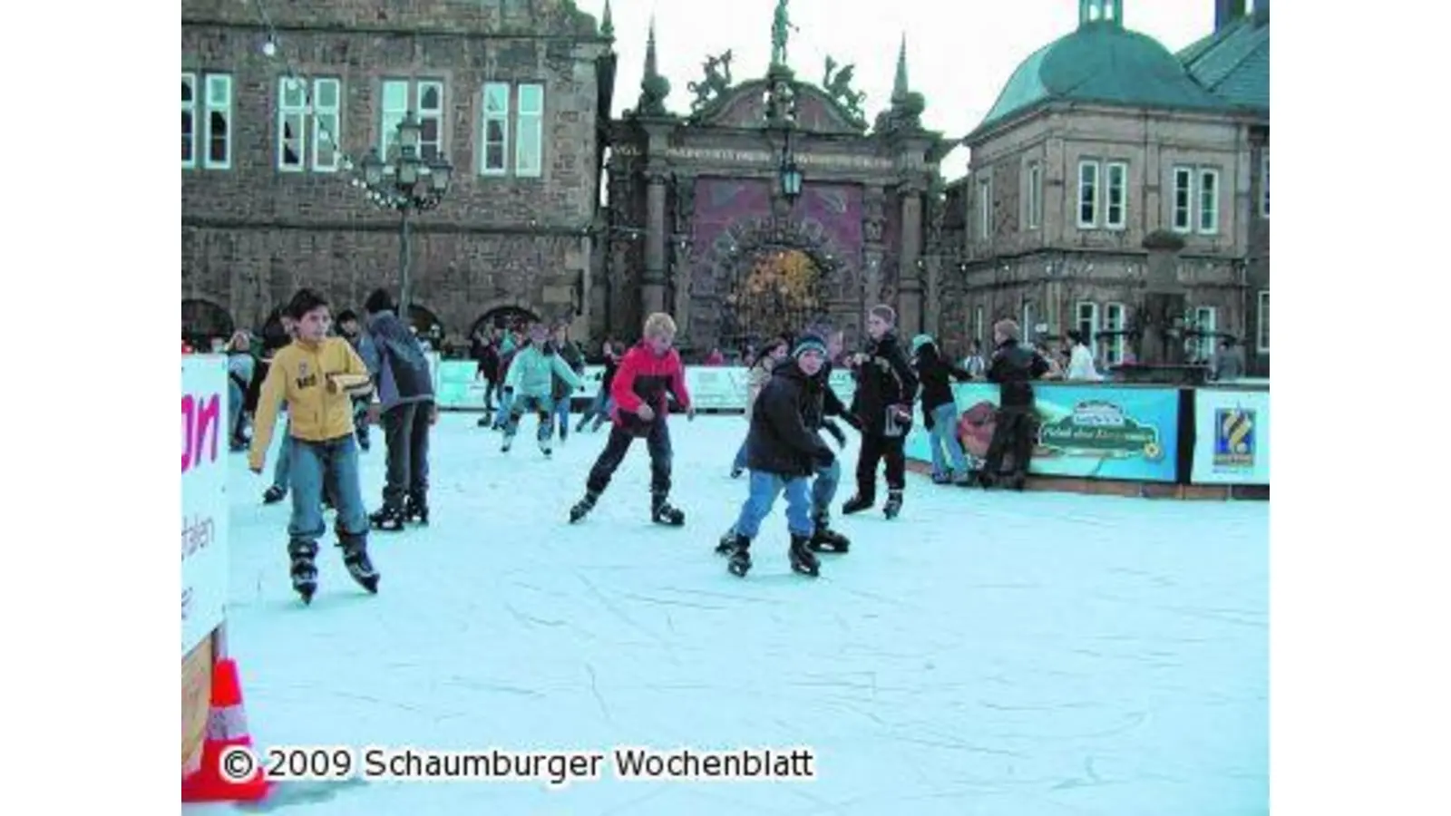 Auf Marktplatz beginnt Eiszeit (Foto: hb)