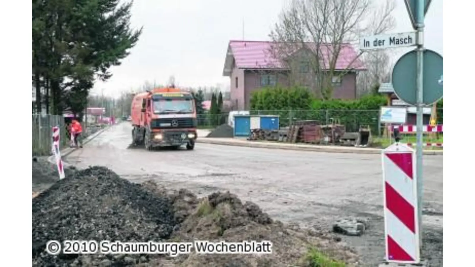 Bauarbeiten vor dem Abschluss (Foto: al)