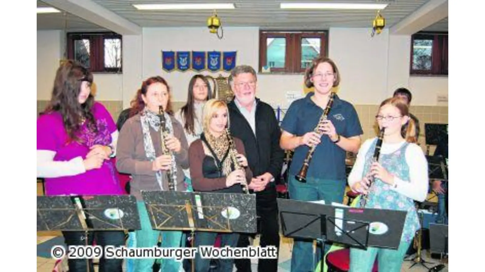 Bürgerstiftung spendet Klarinette (Foto: ste)