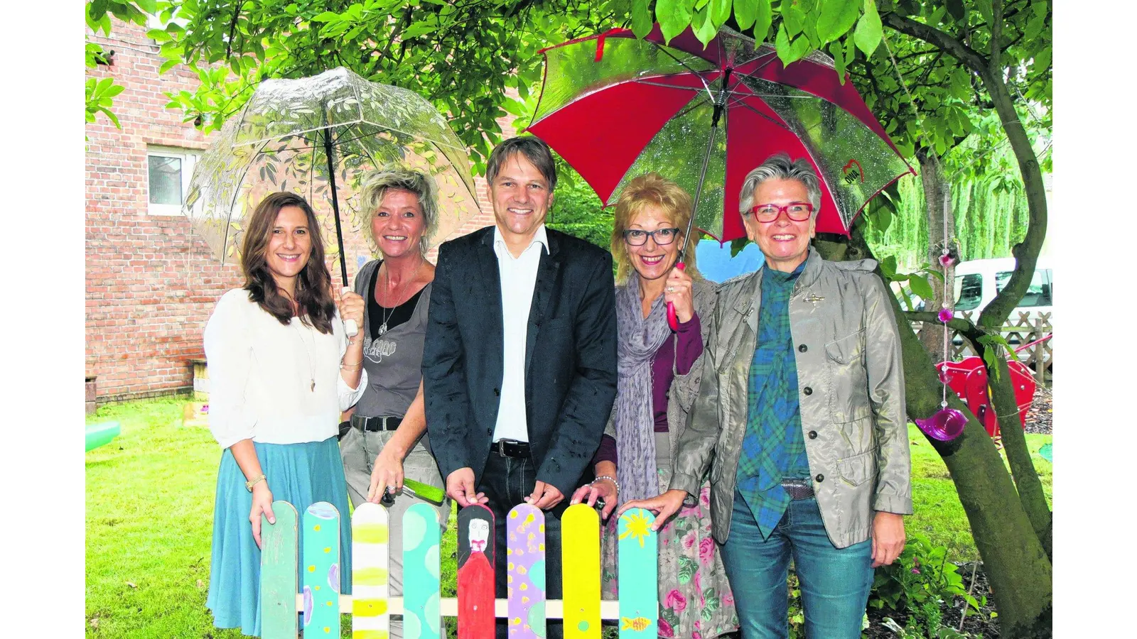 Der Garten ist jetzt kleinkindgerecht (Foto: bb)