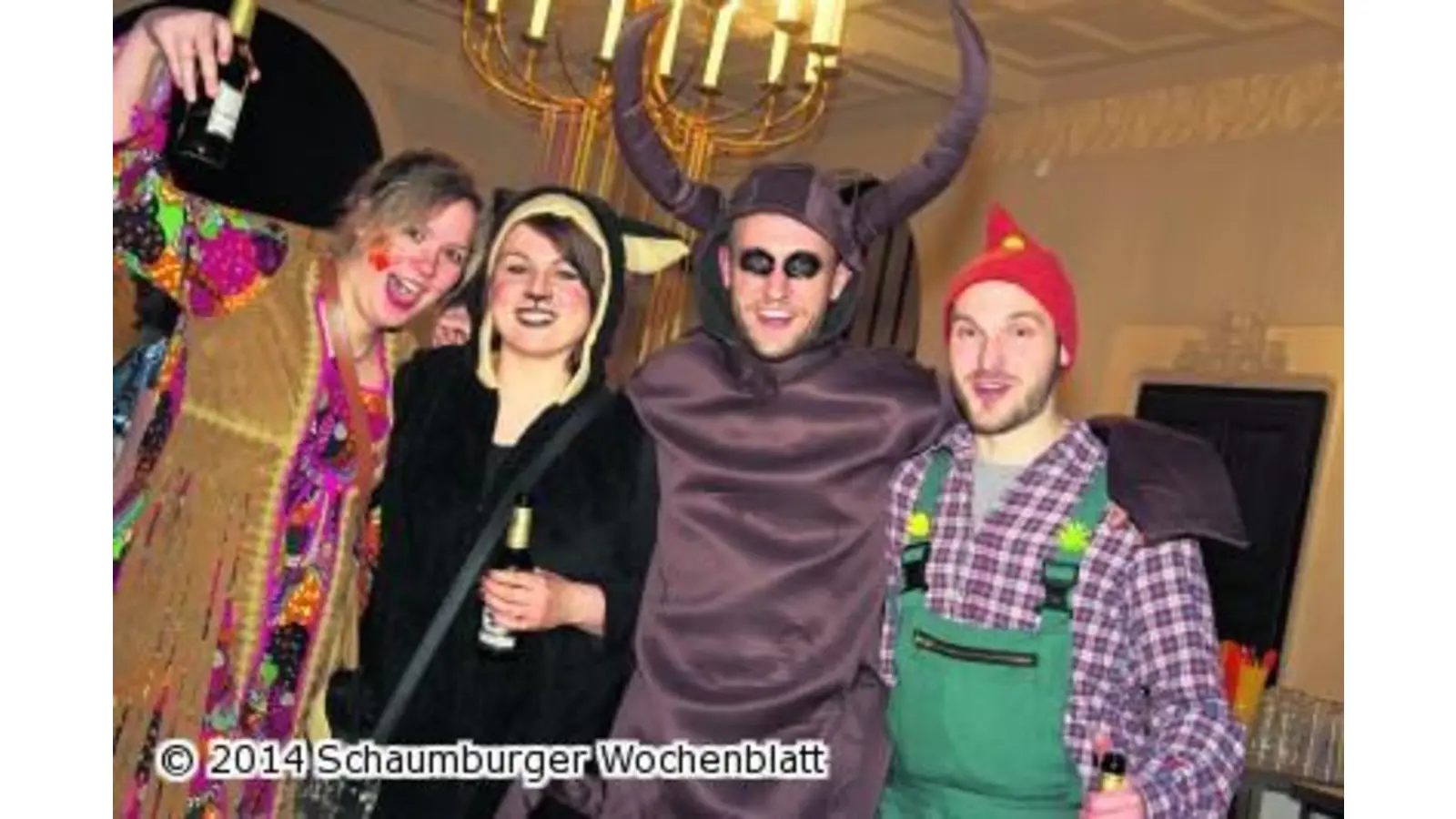 Große Rosenmontagsfete im Ratskeller sorgt für Stimmung (Foto: wa)
