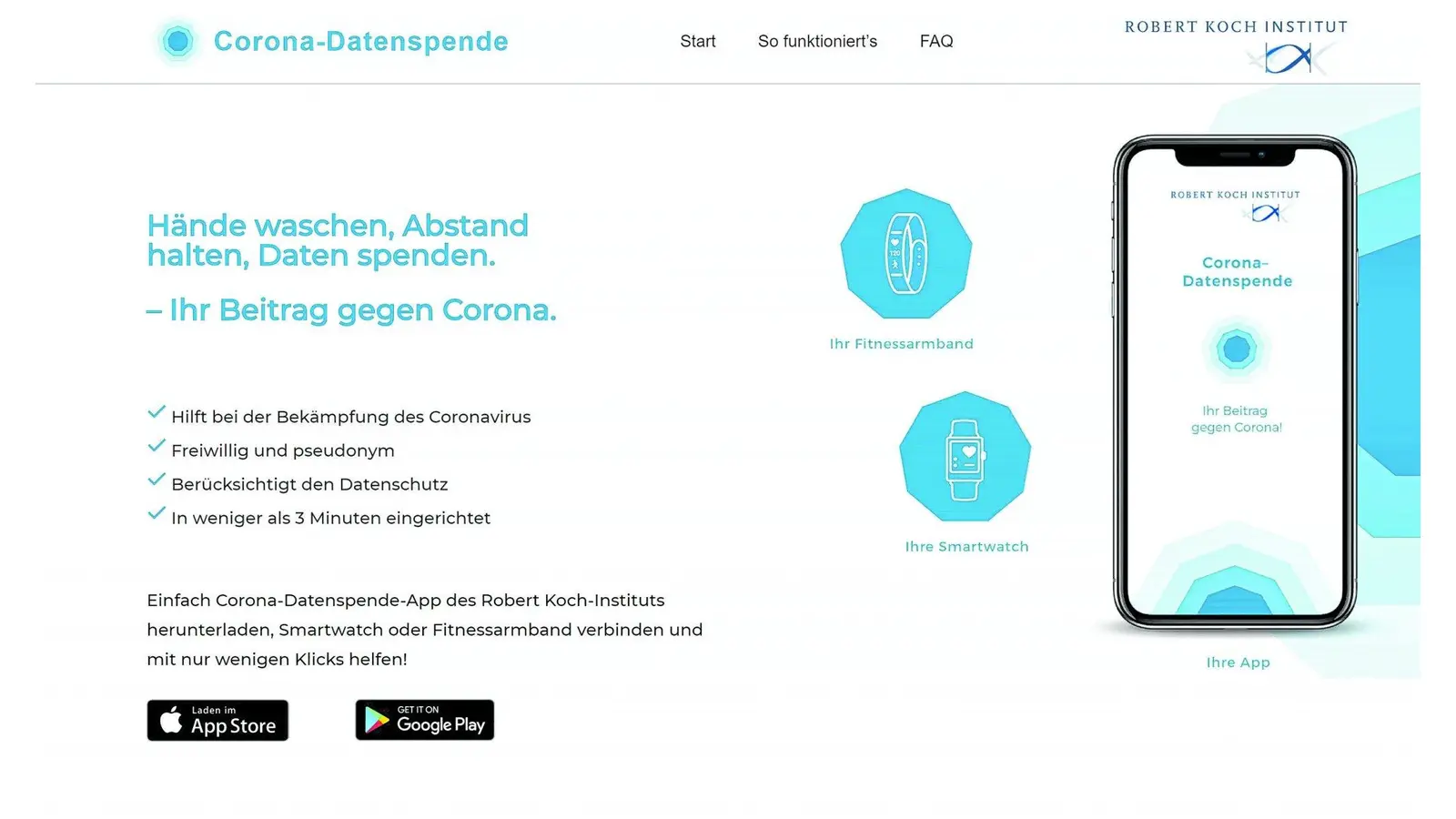 Corona-Datenspende-App soll helfen (Foto: mk)
